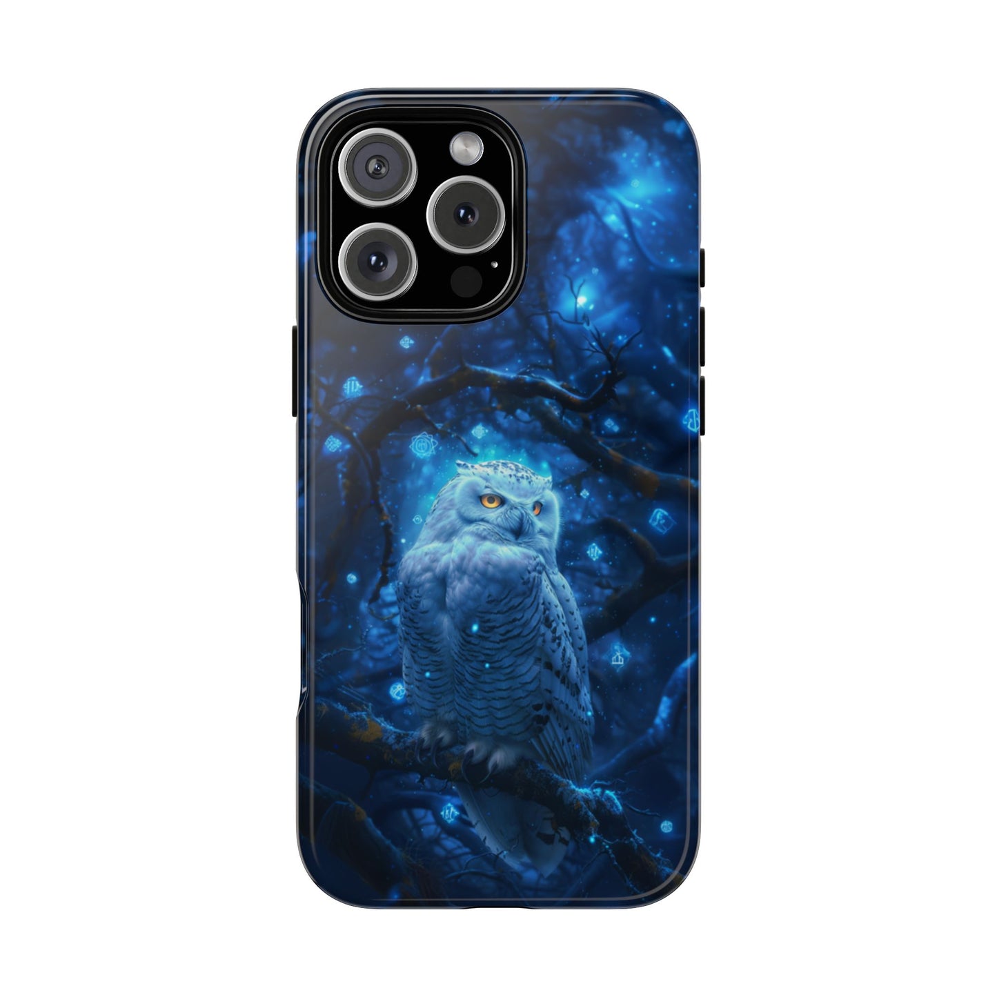 Luminous Rune Owl – Tough iPhone Case