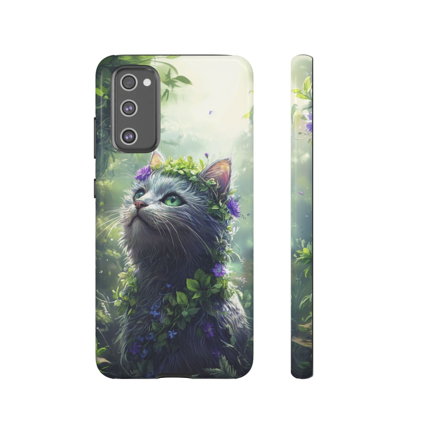 Forest Spirit Cat - Tough Samsung Galaxy Case