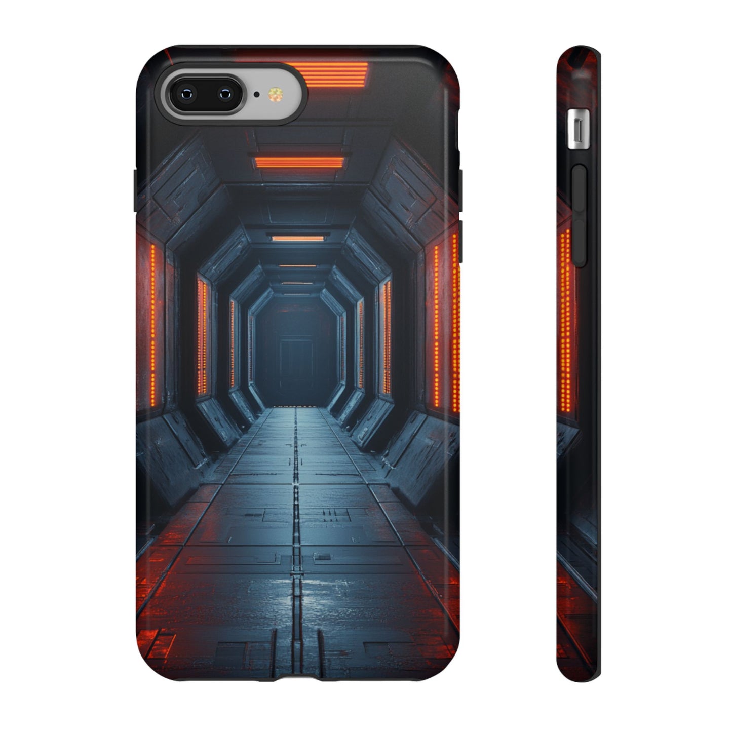 Red Alert Corridor – Tough iPhone Case