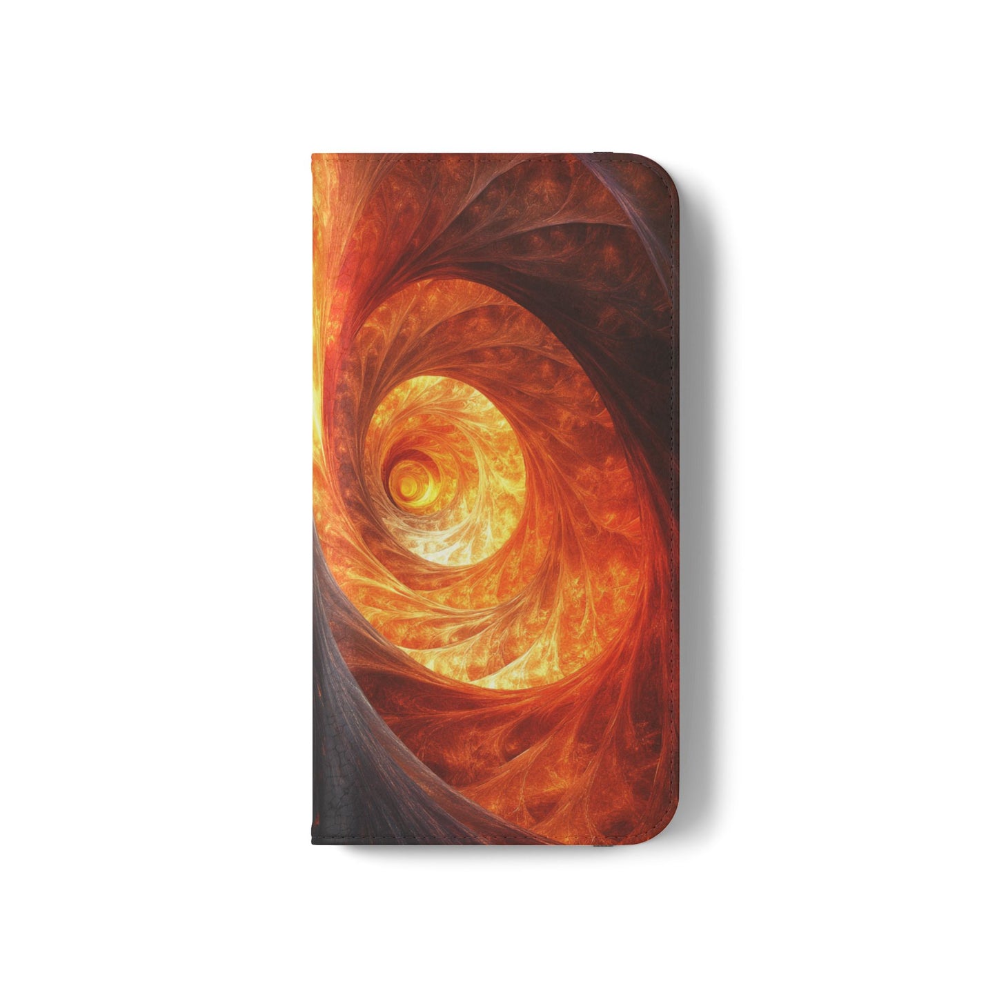 Fire Spiral - Wallet Flip Case