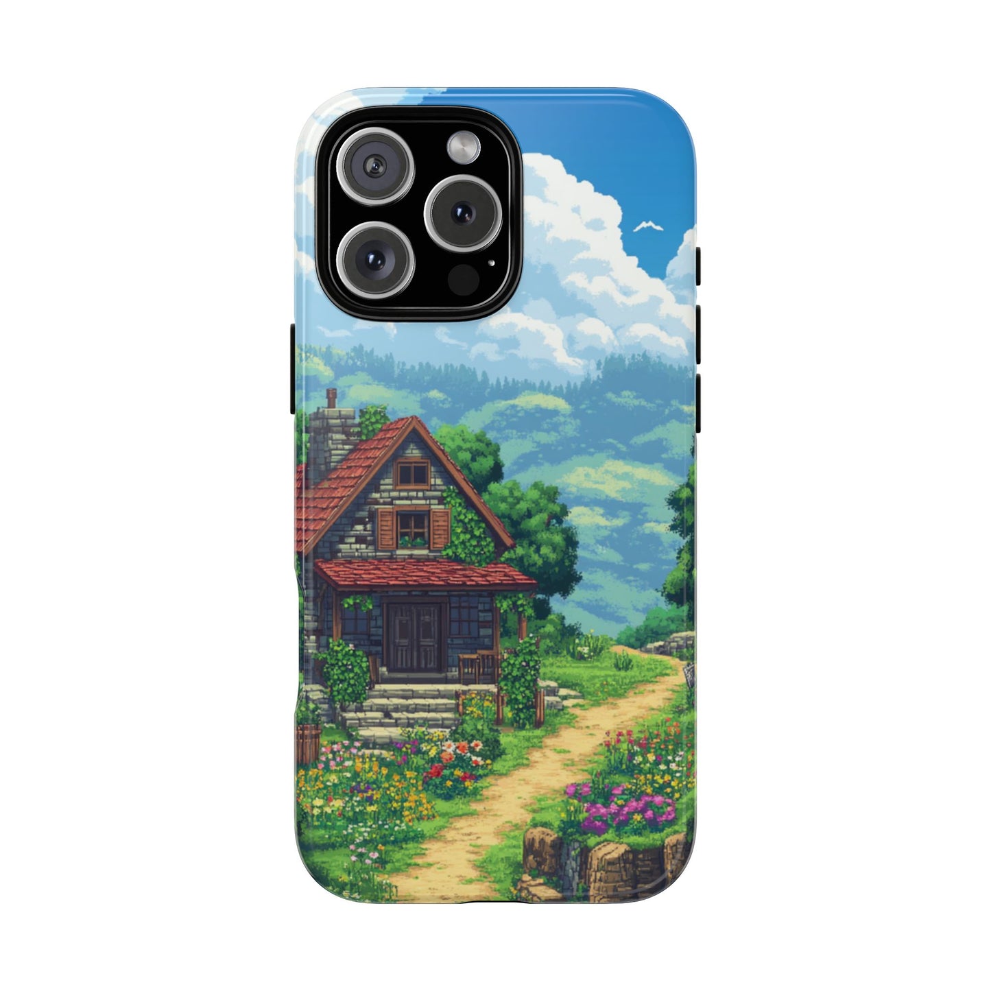 Retro Cottage Escape – Tough iPhone Case