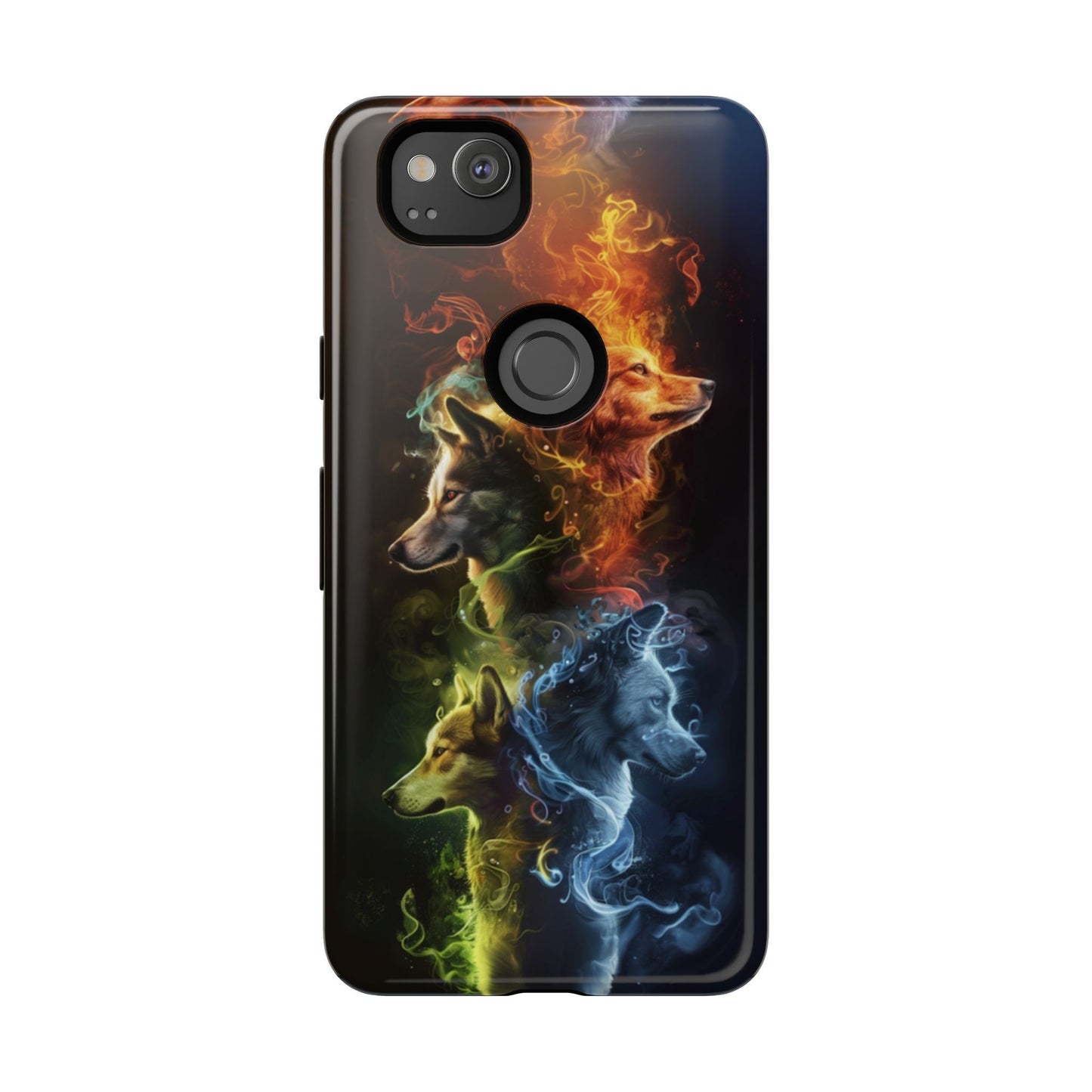Elemental Wolf Pack – Tough Google Pixel Case