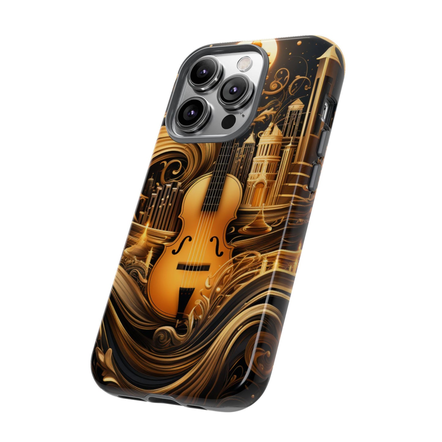 Golden Symphony Phone Case – iPhone, Samsung, Google Pixel