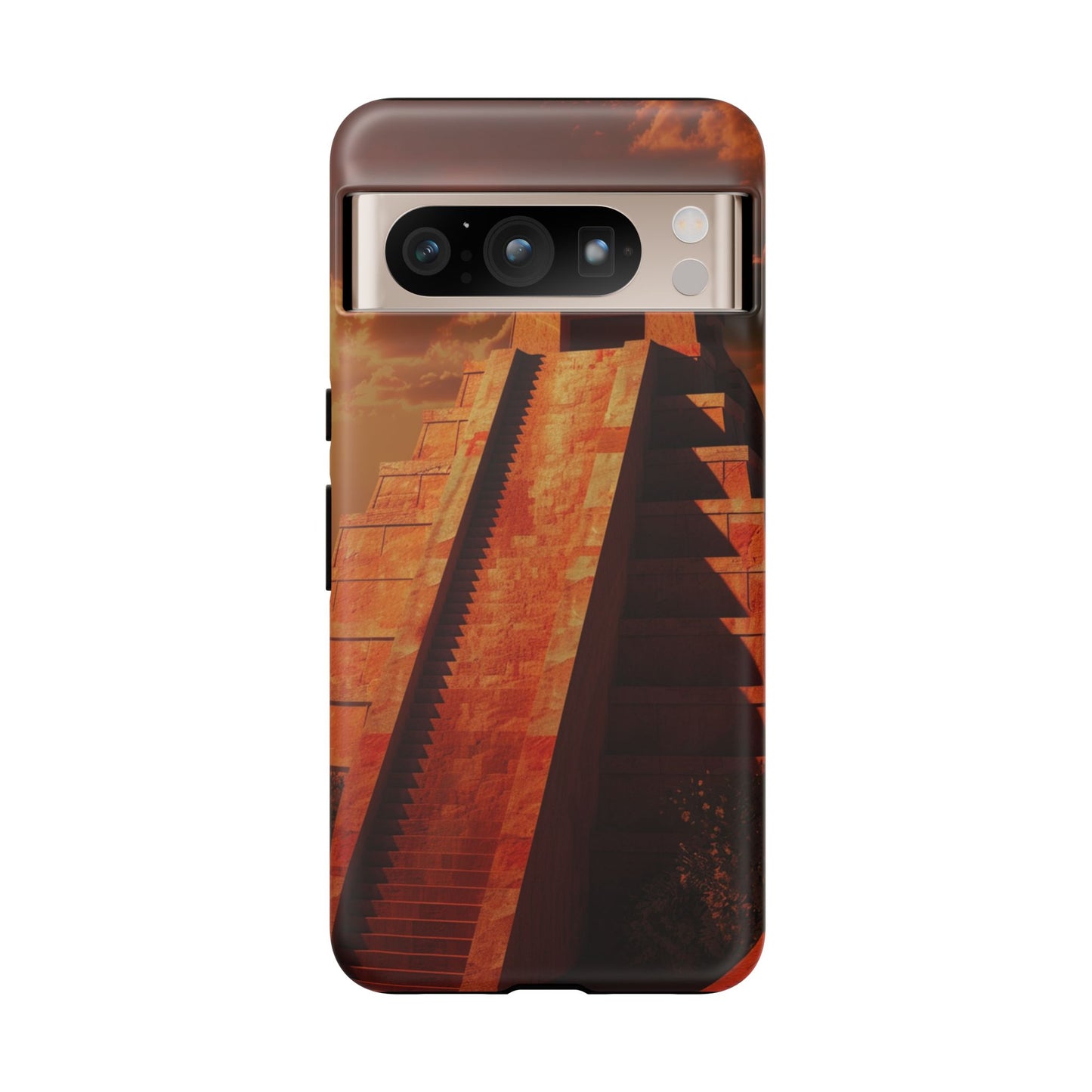 Mayan Pyramid Twilight Phone Case – iPhone, Google Pixel, Samsung Galaxy