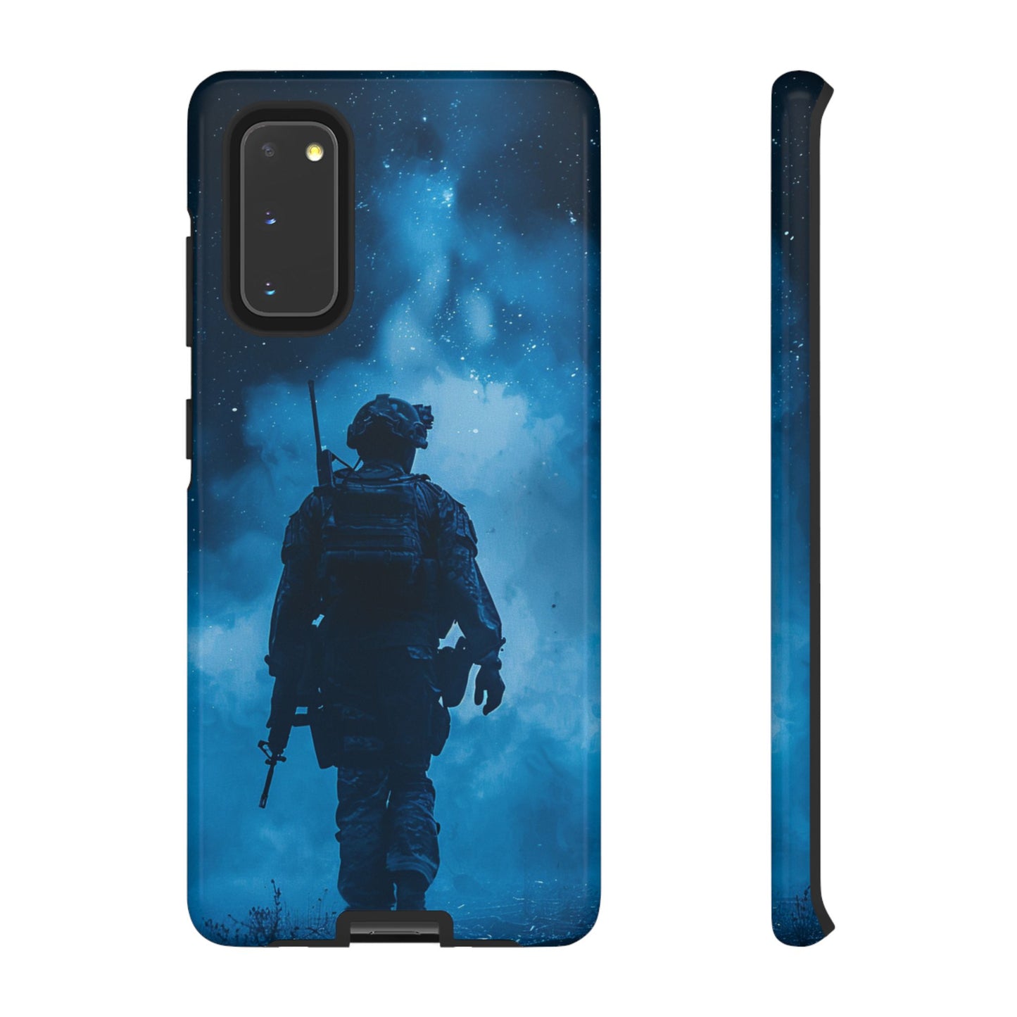 Midnight Sentinel Soldier – Tough Samsung Galaxy Case