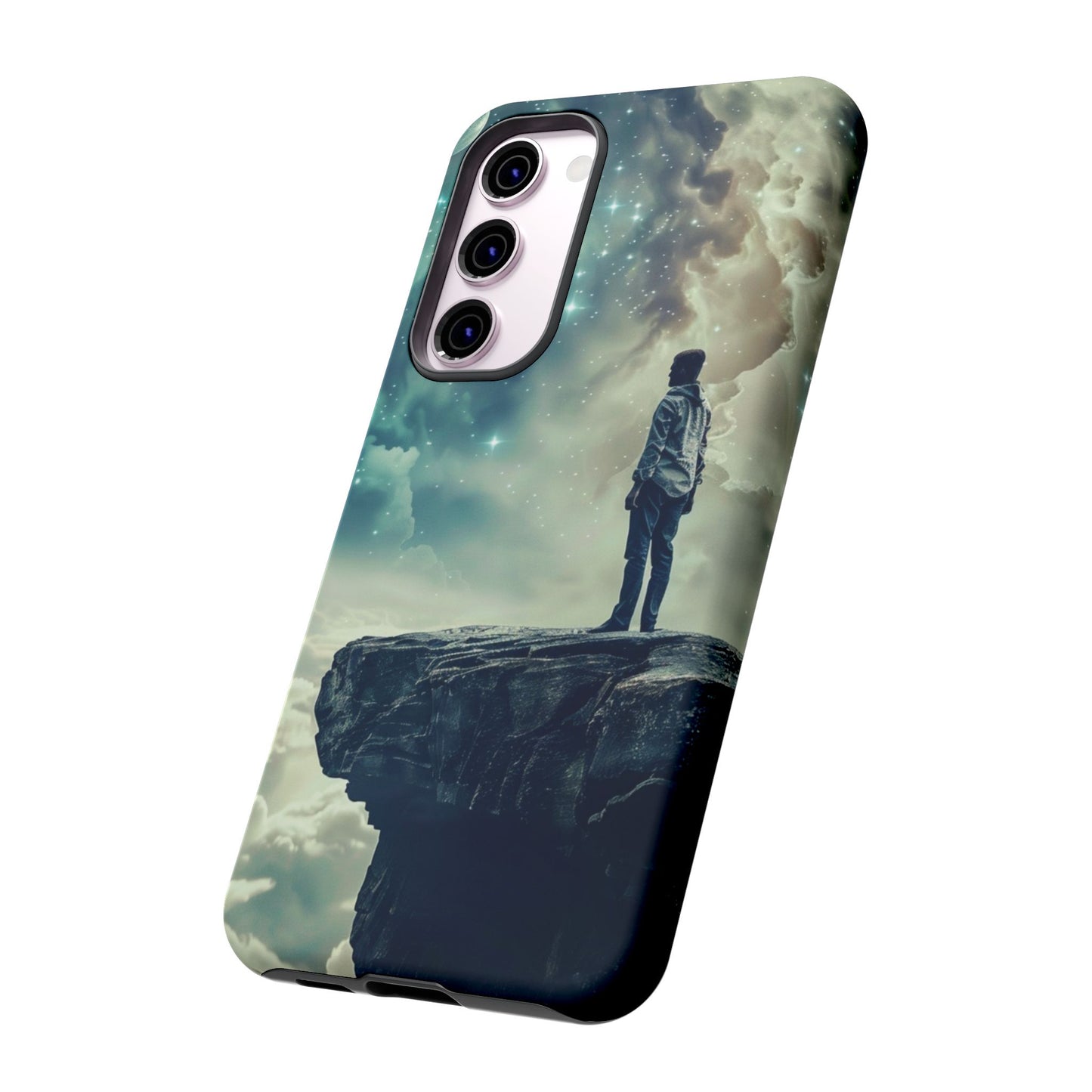 Starry Cliff - iPhone, Google Pixel, Samsung Galaxy