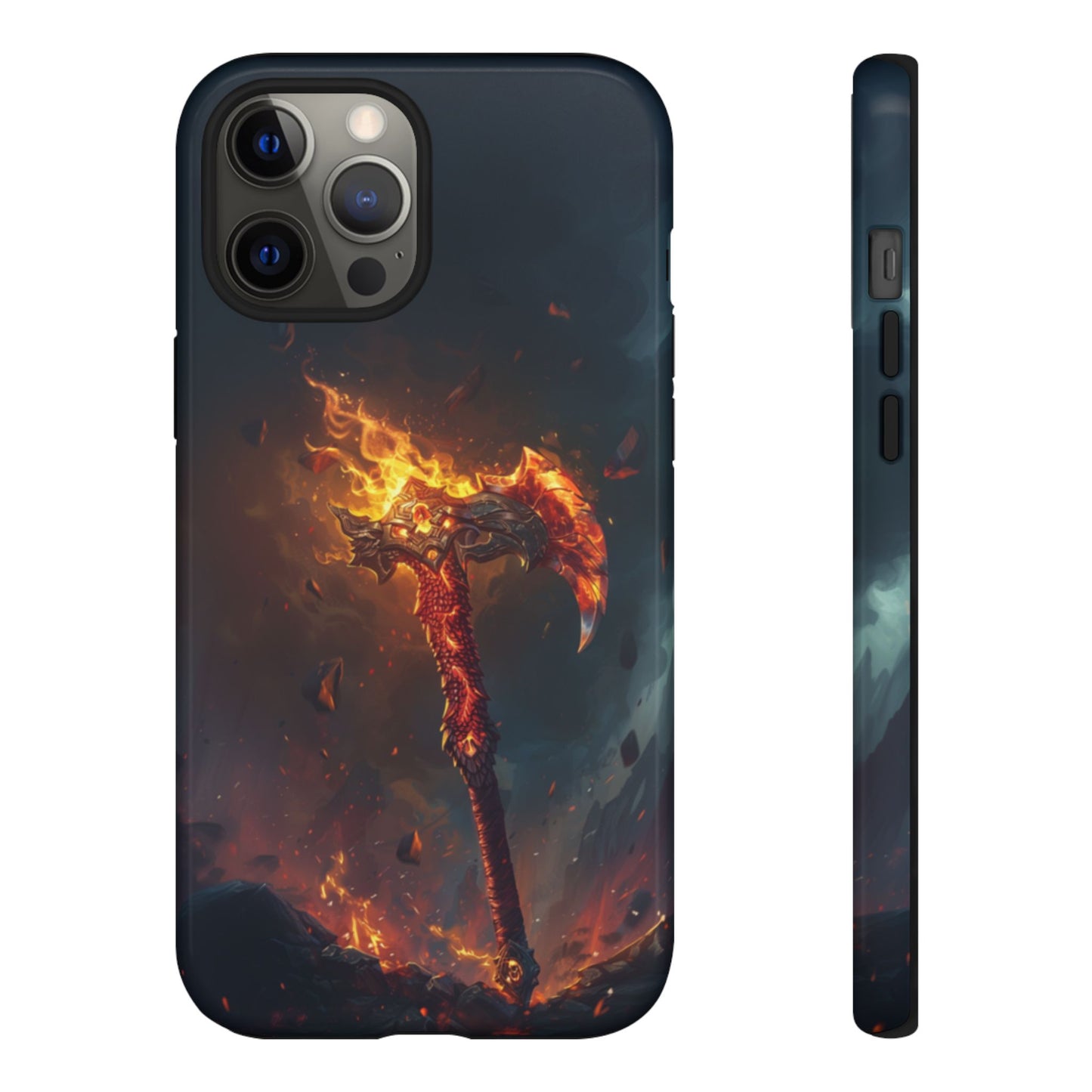 Dragon Fire Axe - Tough iPhone Case