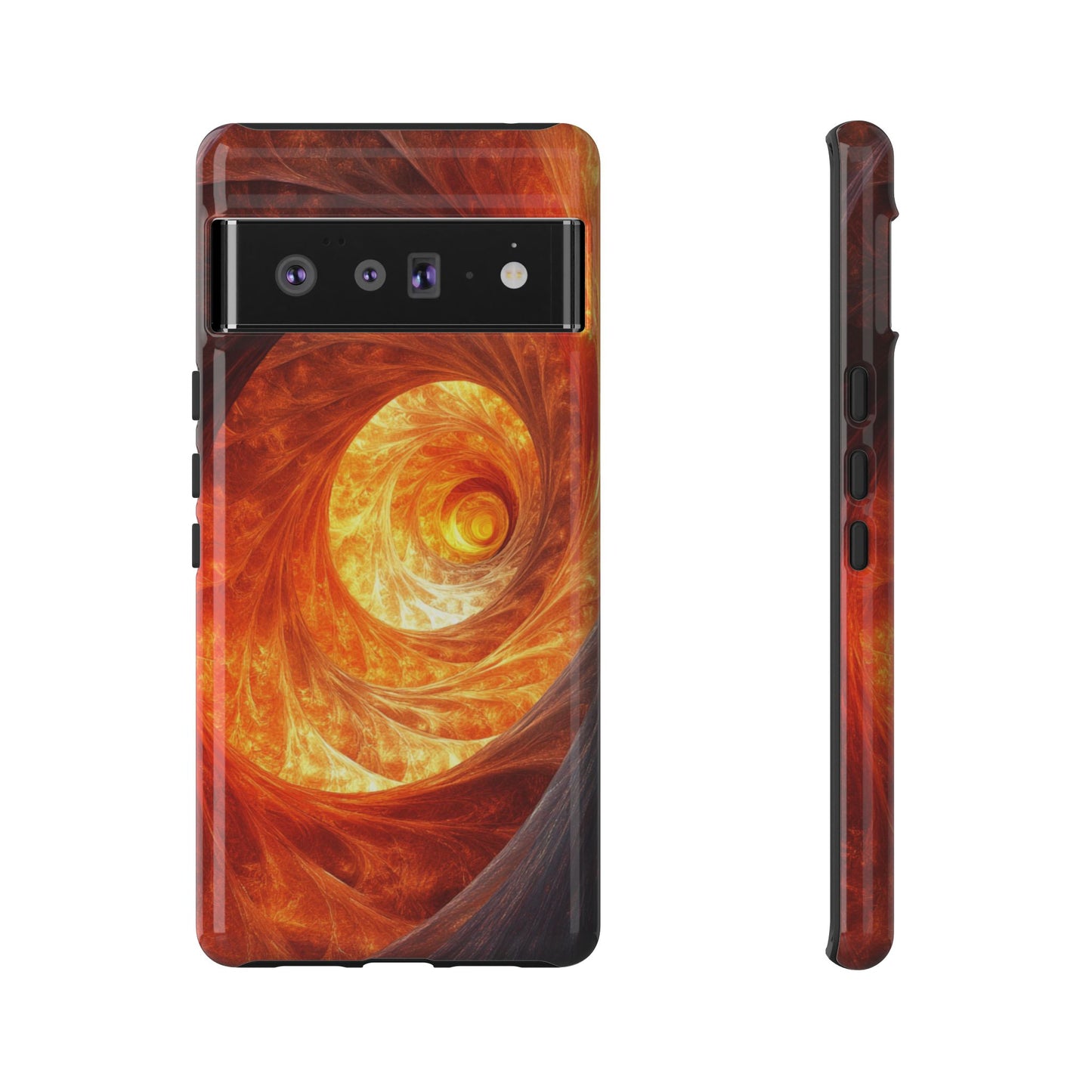 Fire Spiral - Tough Google Pixel Case
