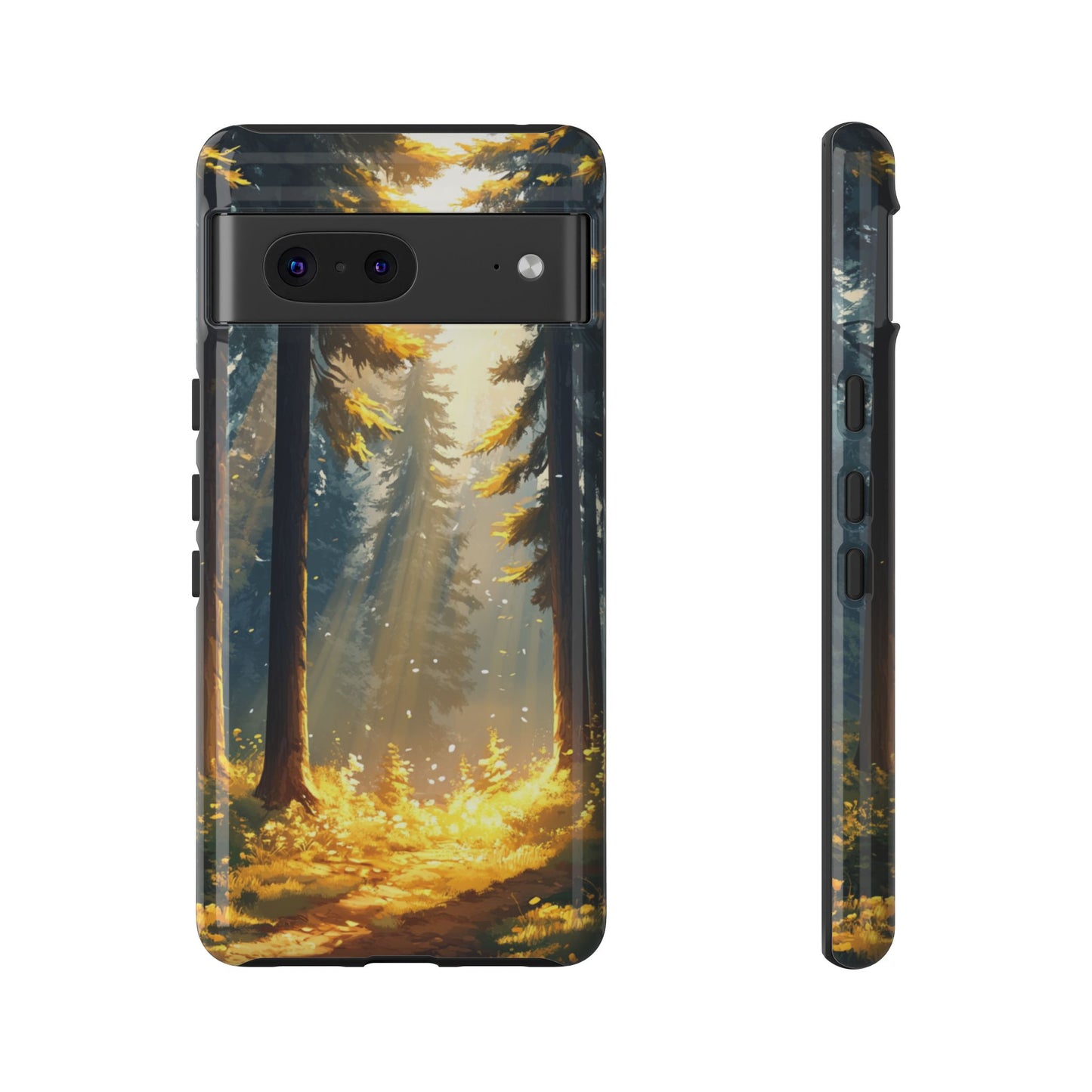 Golden Forest Path – Tough Google Pixel Case