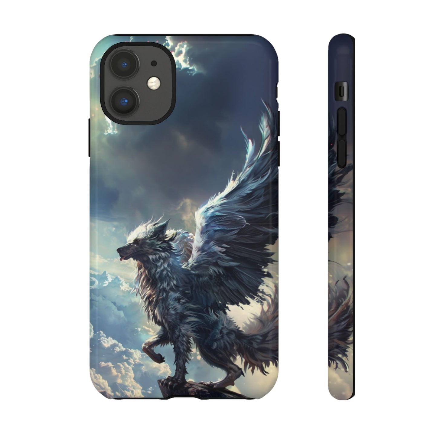 Winged Wolf Protector - iPhone, Google Pixel, Samsung Galaxy