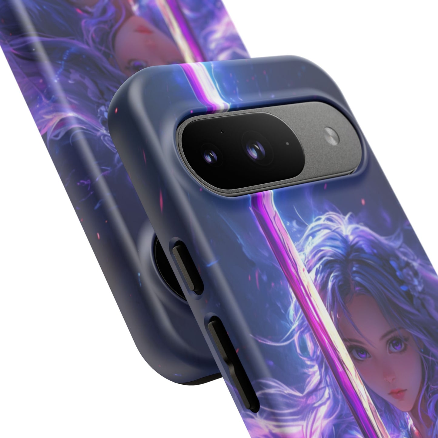 Violet Blade Warrior – Tough Google Pixel Case