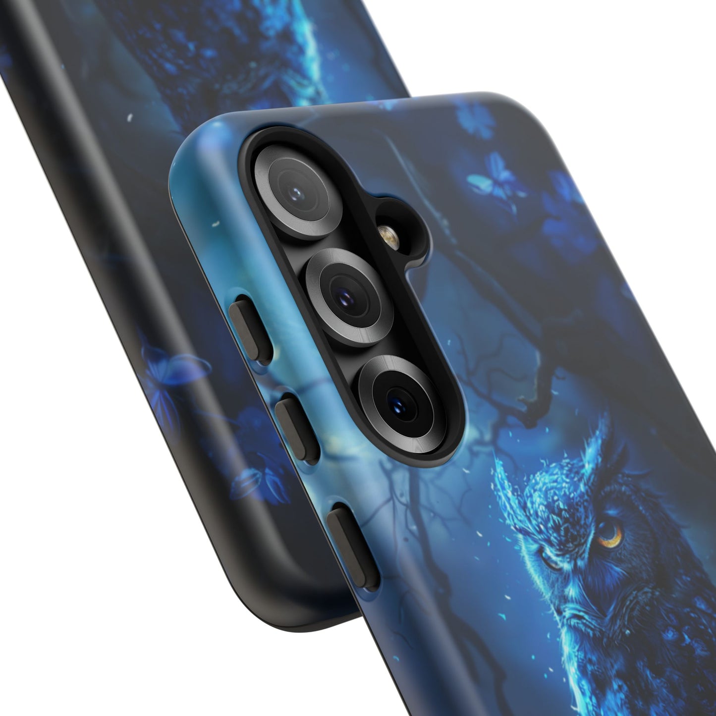 Azure Nocturne Owl – Tough Samsung Galaxy Case