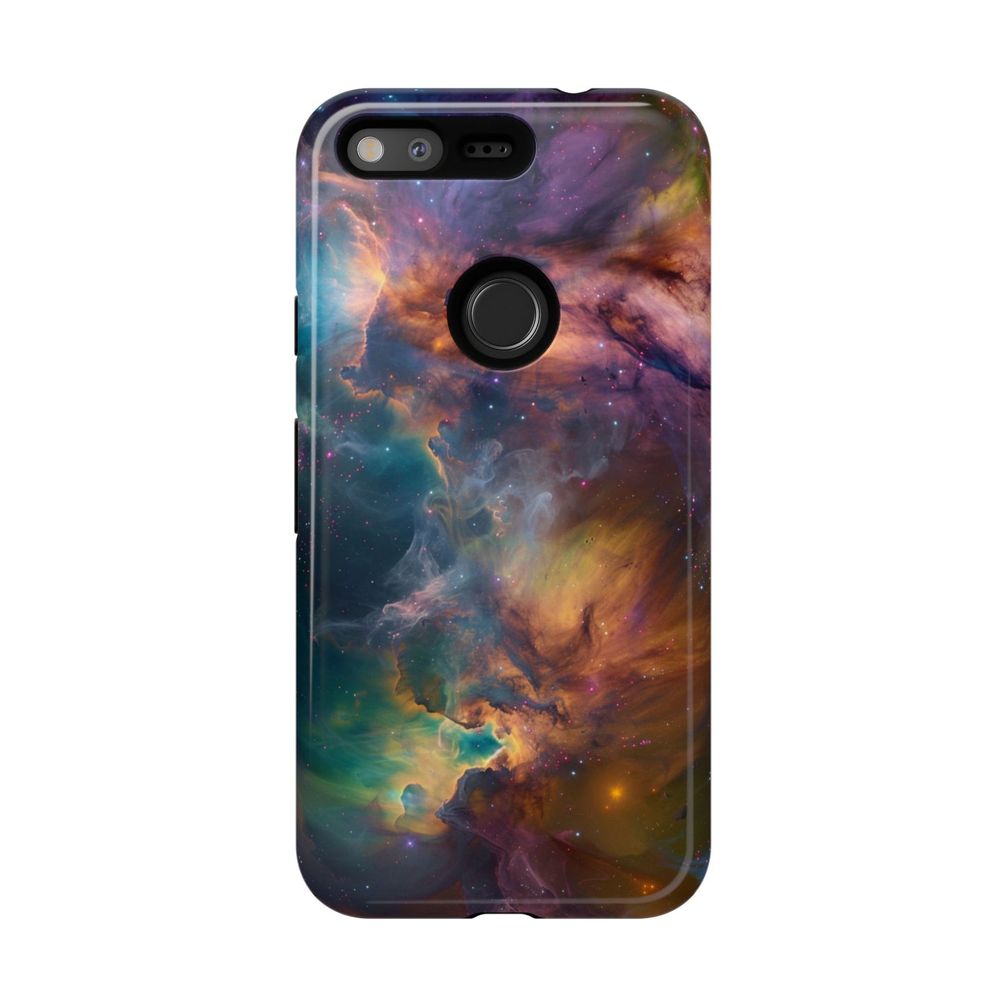 Celestial Nebula Drift – Tough Google Pixel Case