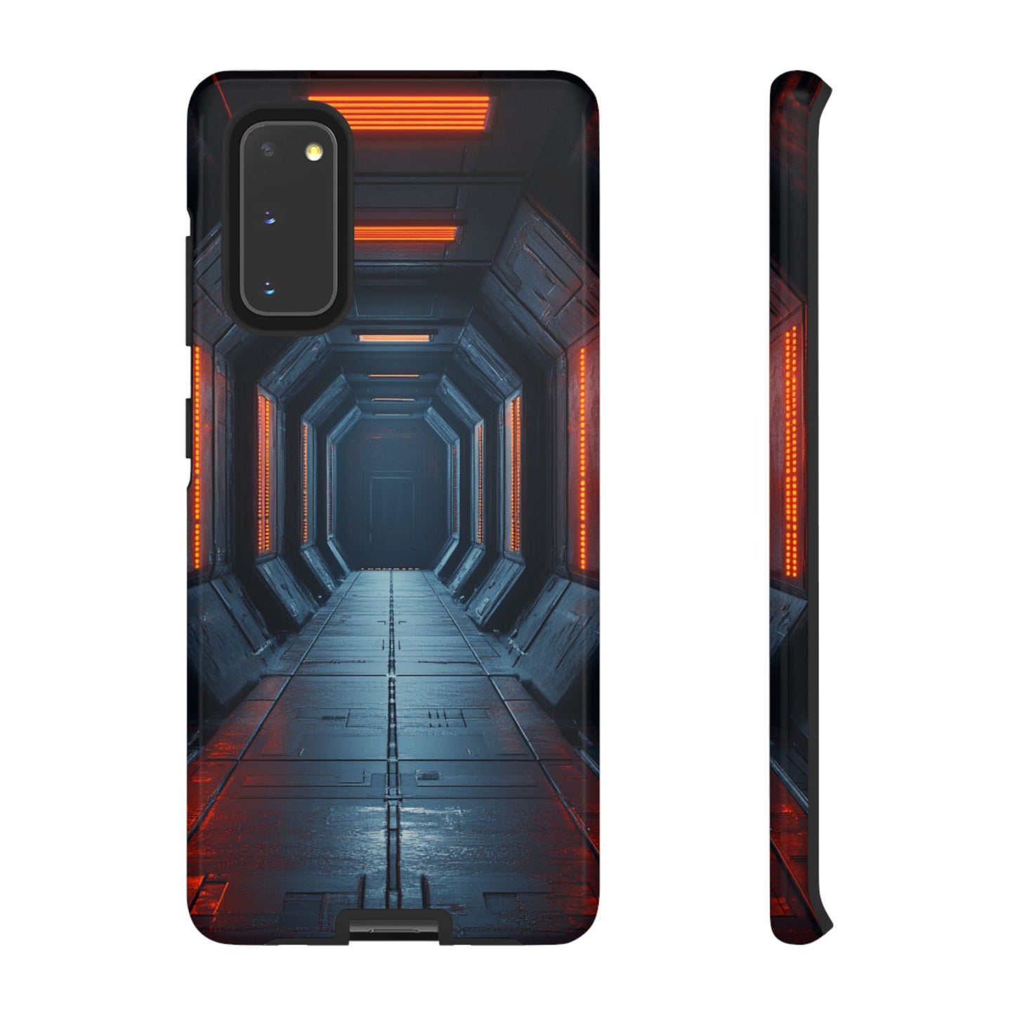 Red Alert Corridor – Tough Samsung Galaxy Case