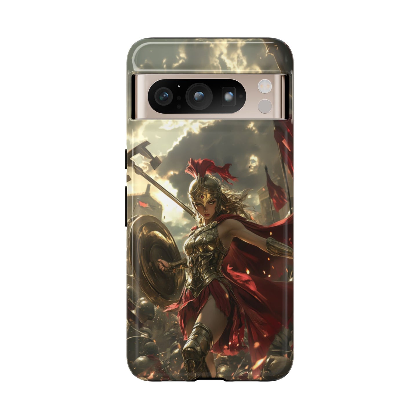 Athena Crimson Vanguard – Tough Google Pixel Case