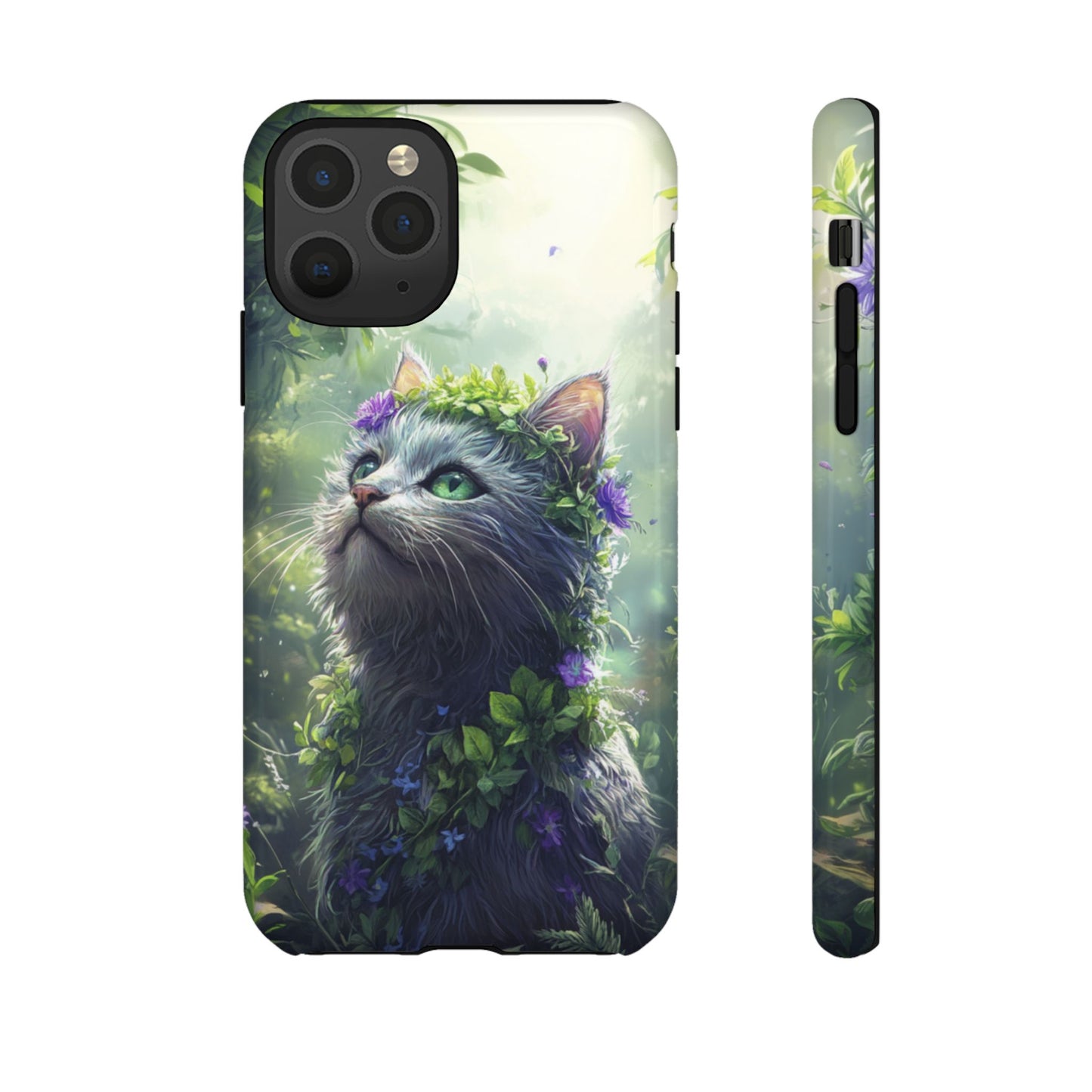 Forest Spirit Cat - Tough iPhone Case