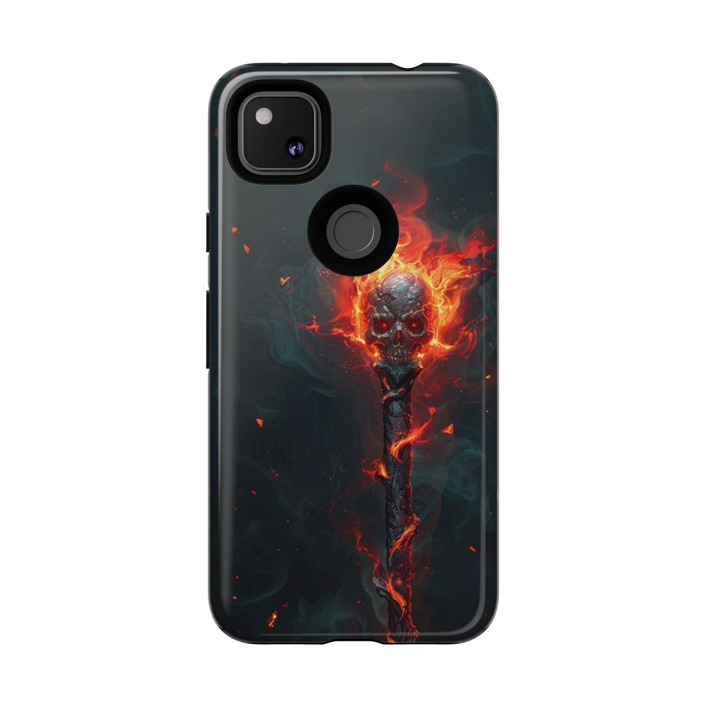 Inferno Skull Staff - Tough Google Pixel Case