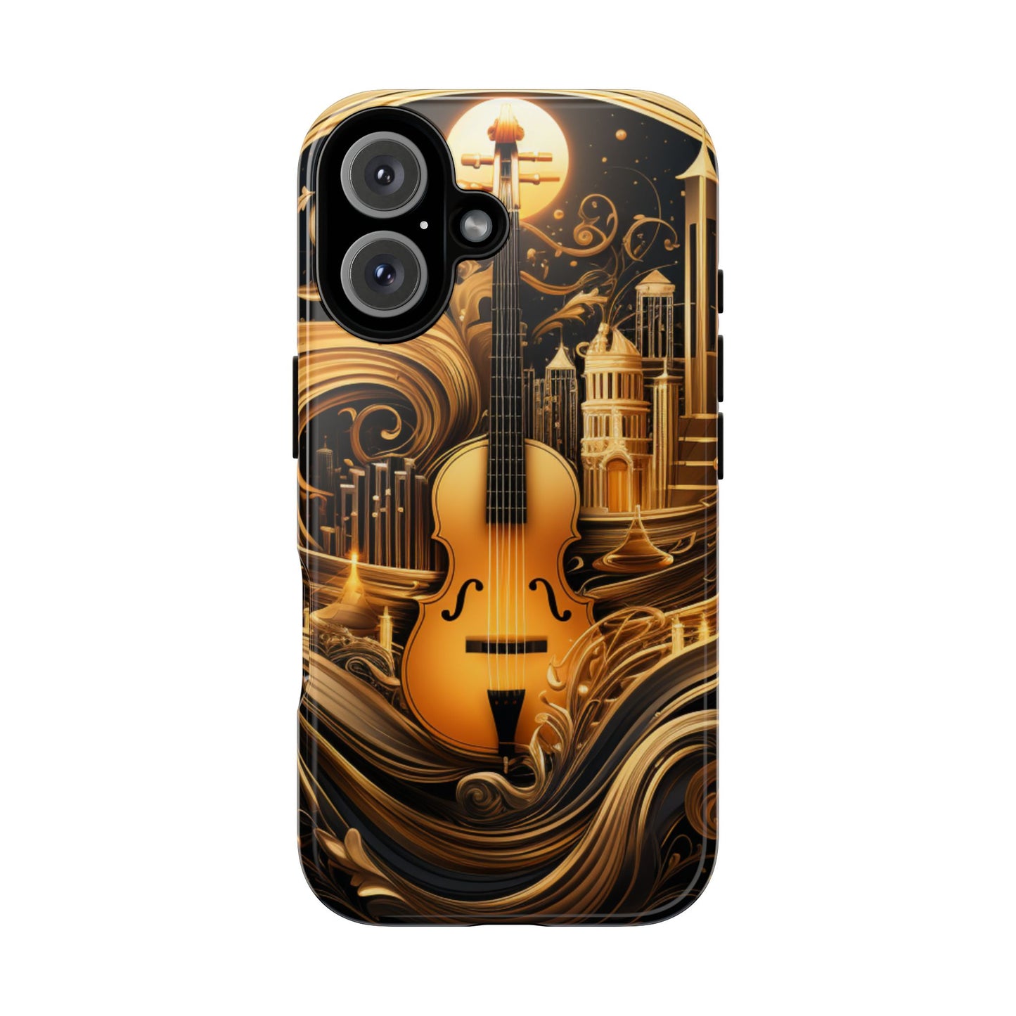 Golden Symphony Phone Case – iPhone, Samsung, Google Pixel