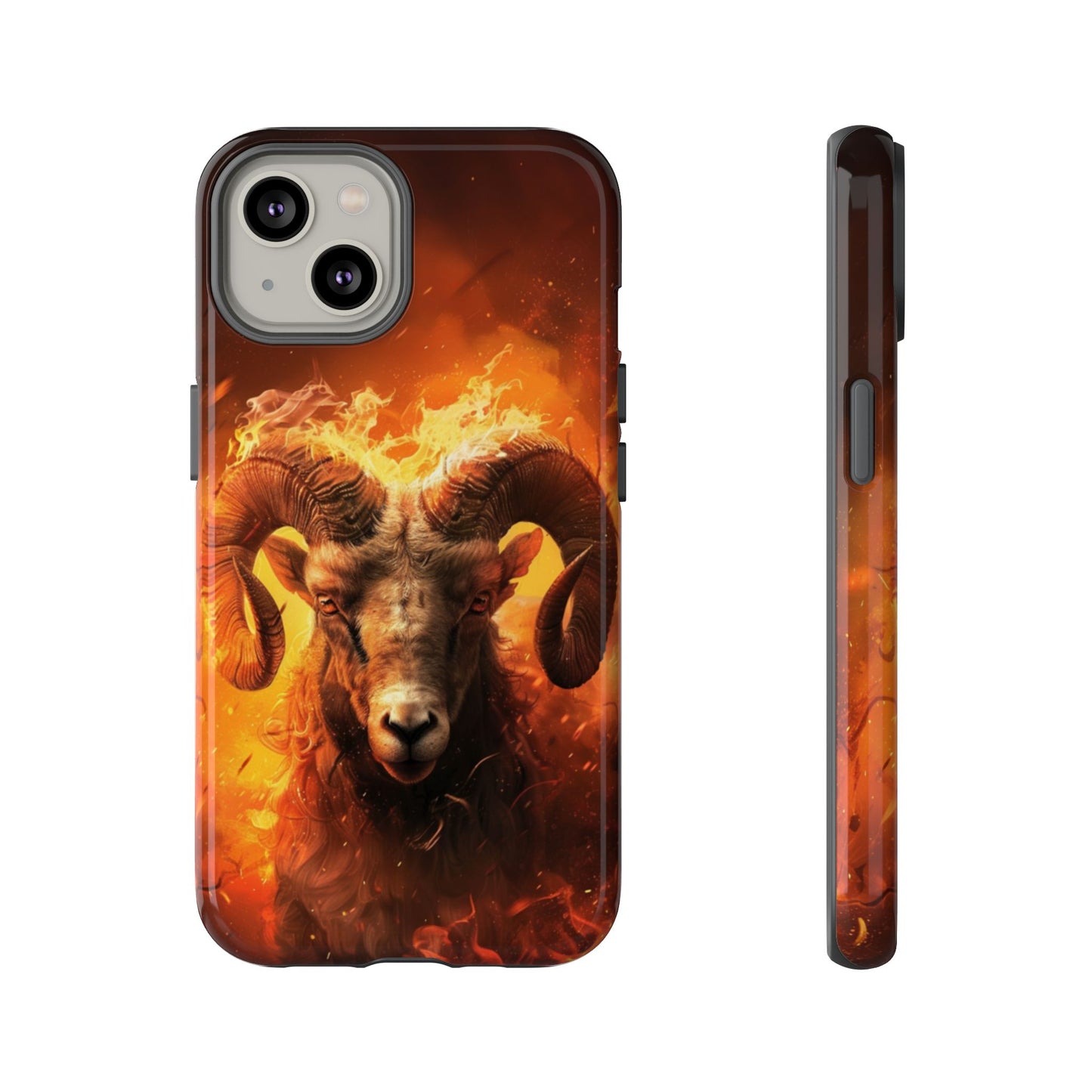 Aries Fire Ram - Tough iPhone Case
