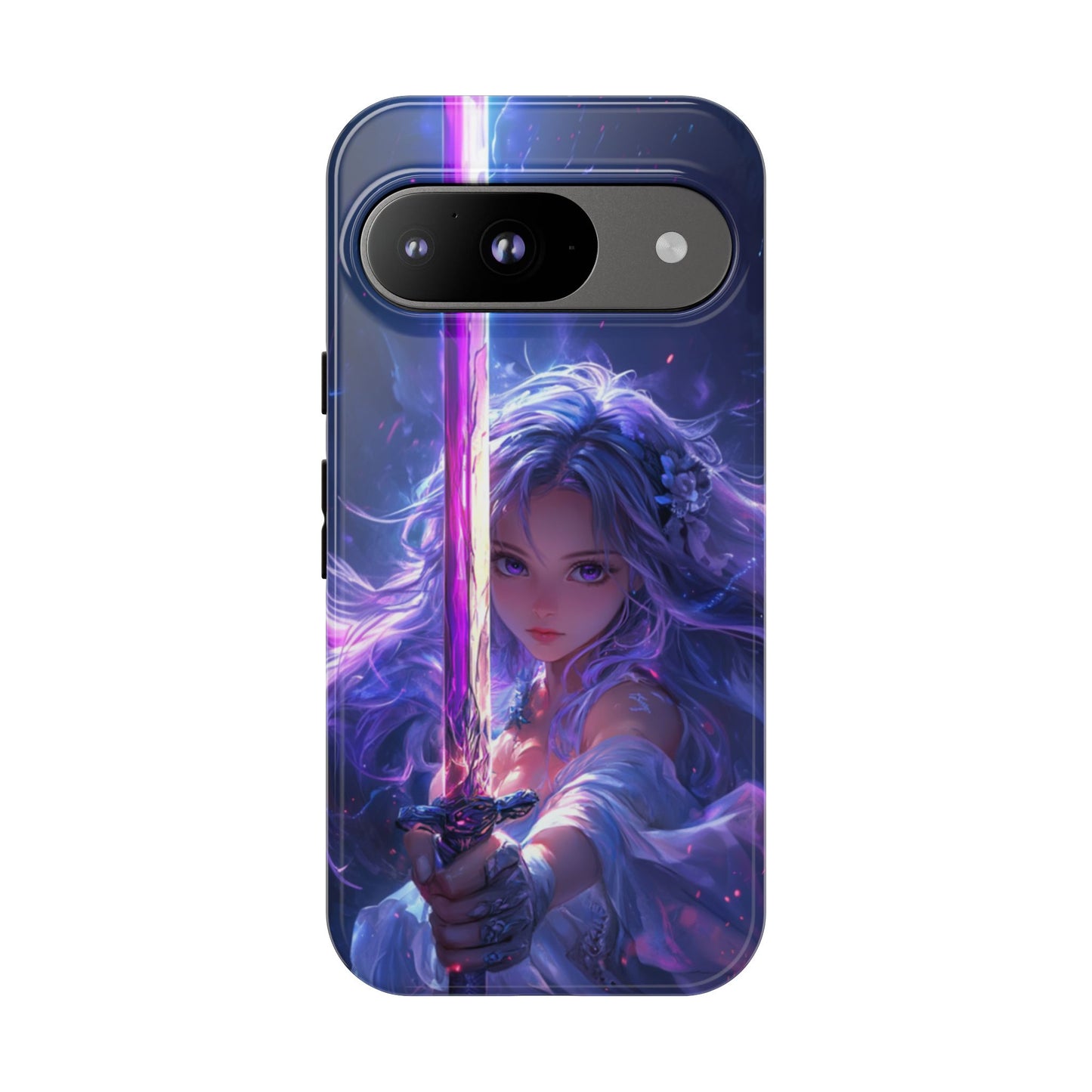 Violet Blade Warrior – Tough Google Pixel Case