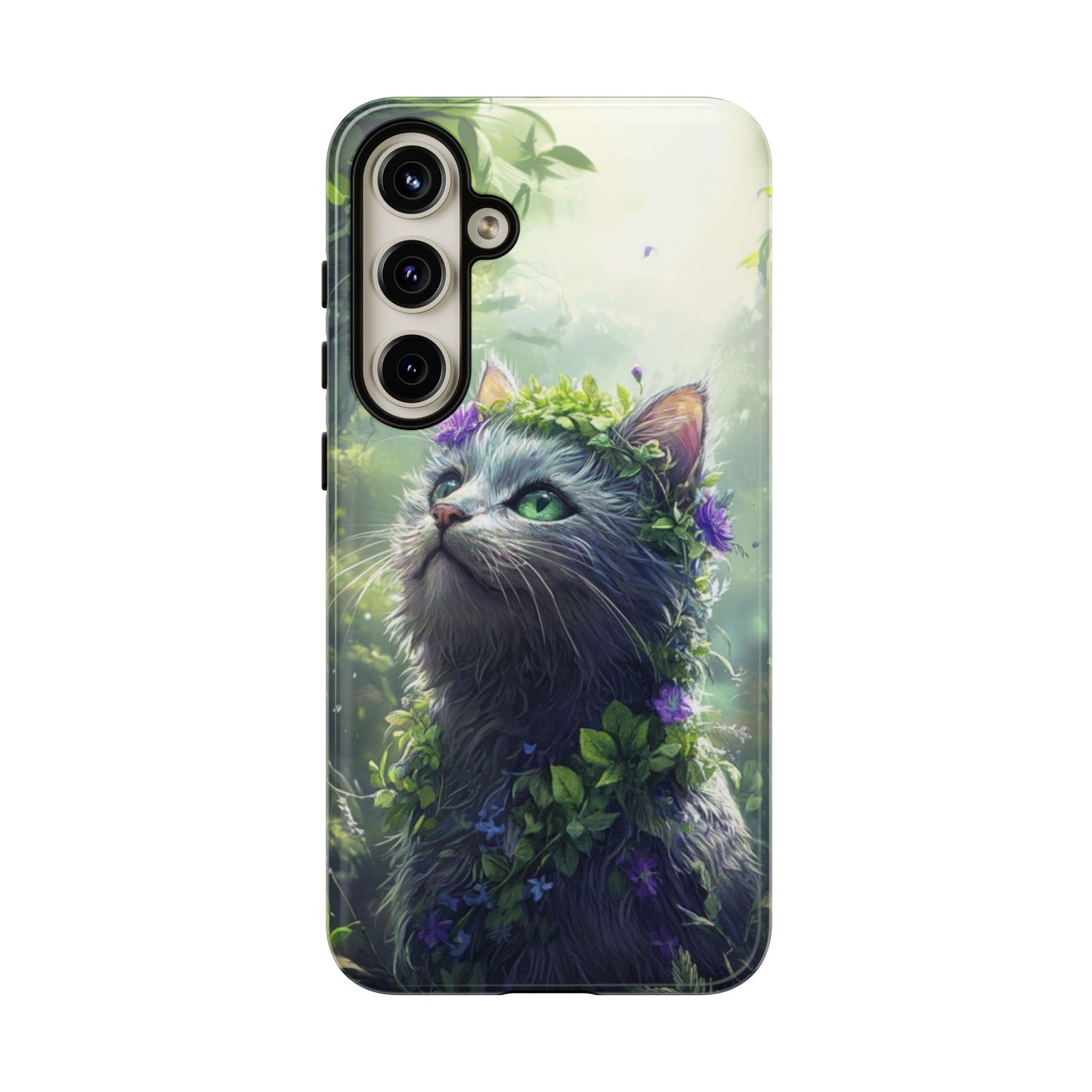 Forest Spirit Cat - Tough Samsung Galaxy Case