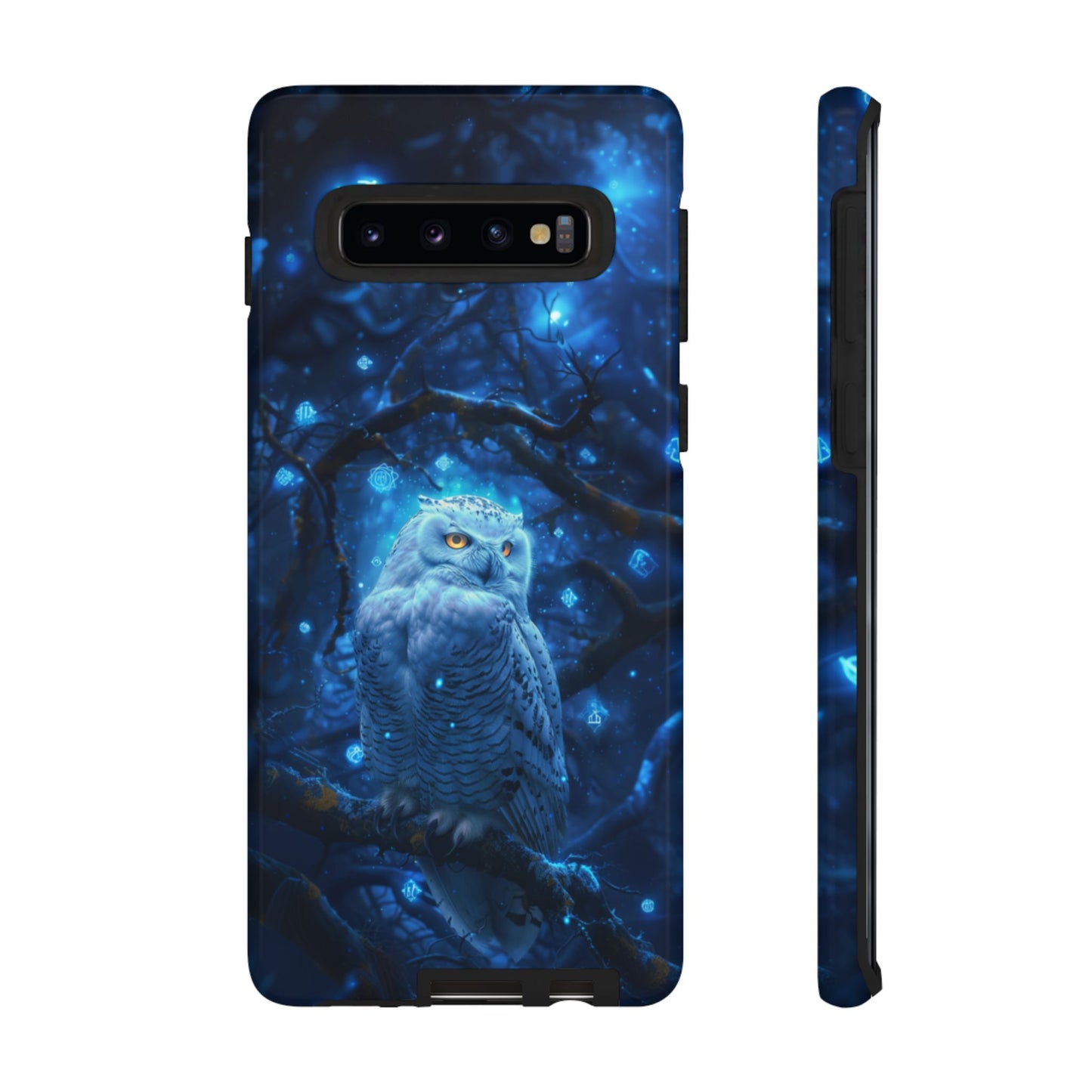 Luminous Rune Owl – Tough Samsung Galaxy Case