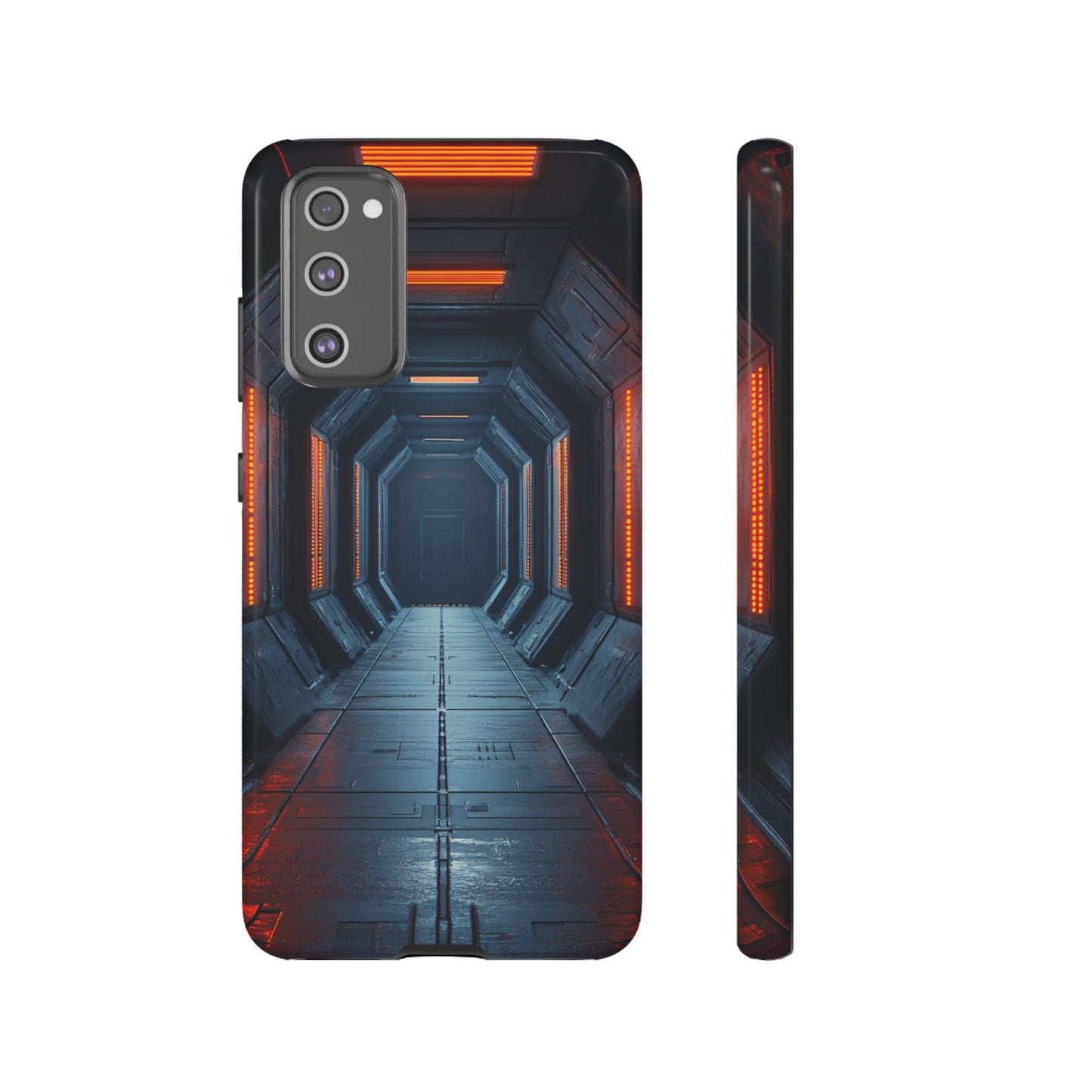 Red Alert Corridor – Tough Samsung Galaxy Case