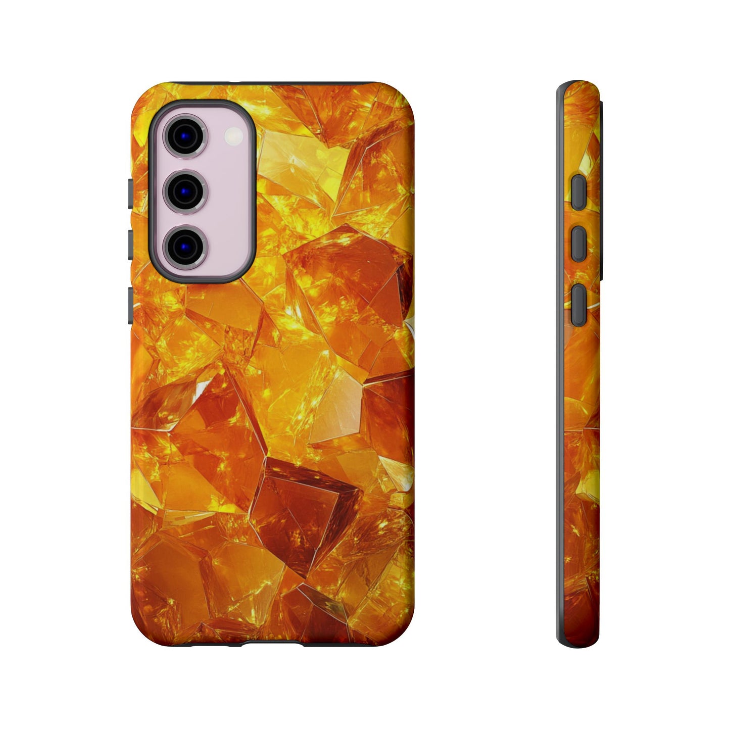 Amber Crystal Shards – Tough Samsung Galaxy Case