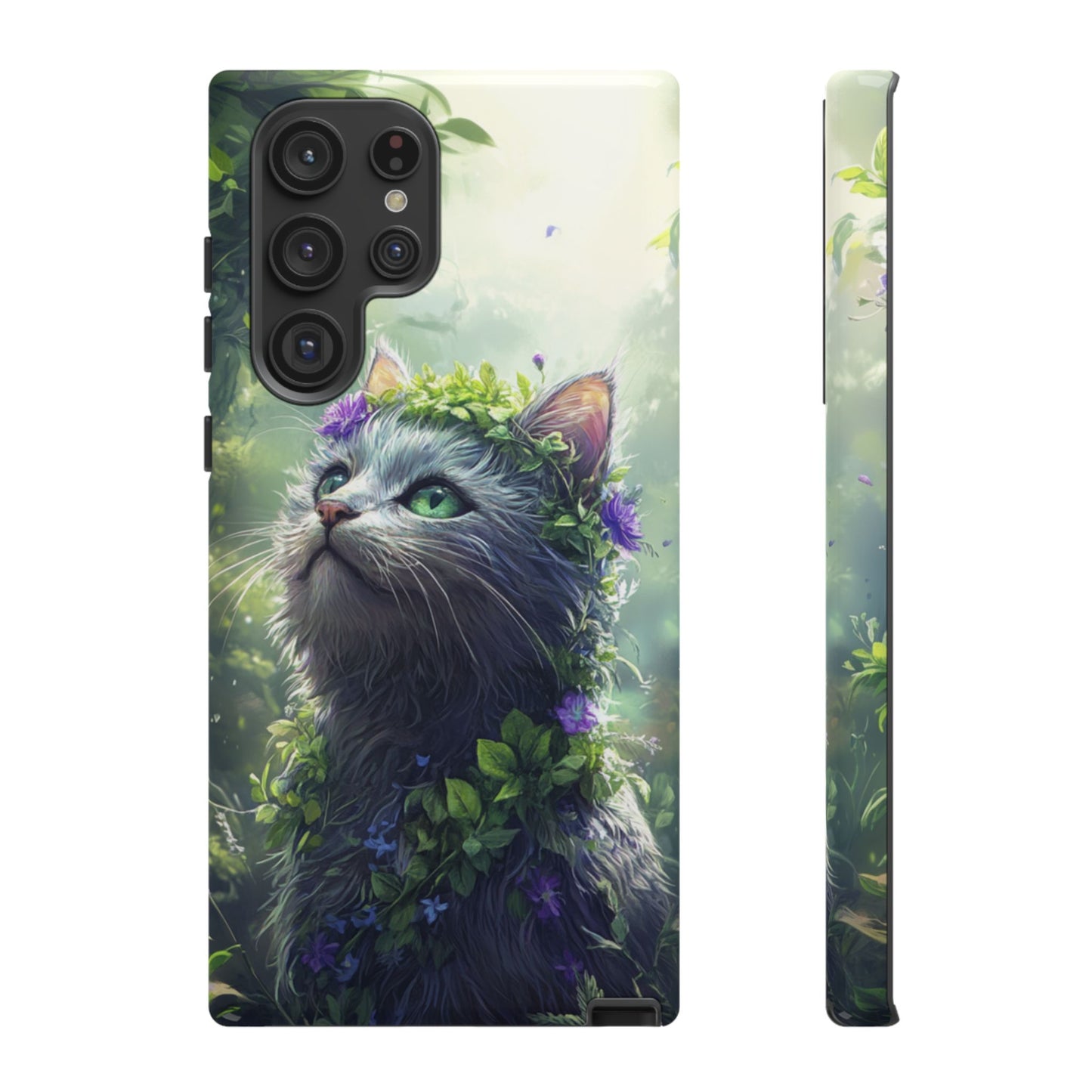 Forest Spirit Cat - Tough Samsung Galaxy Case