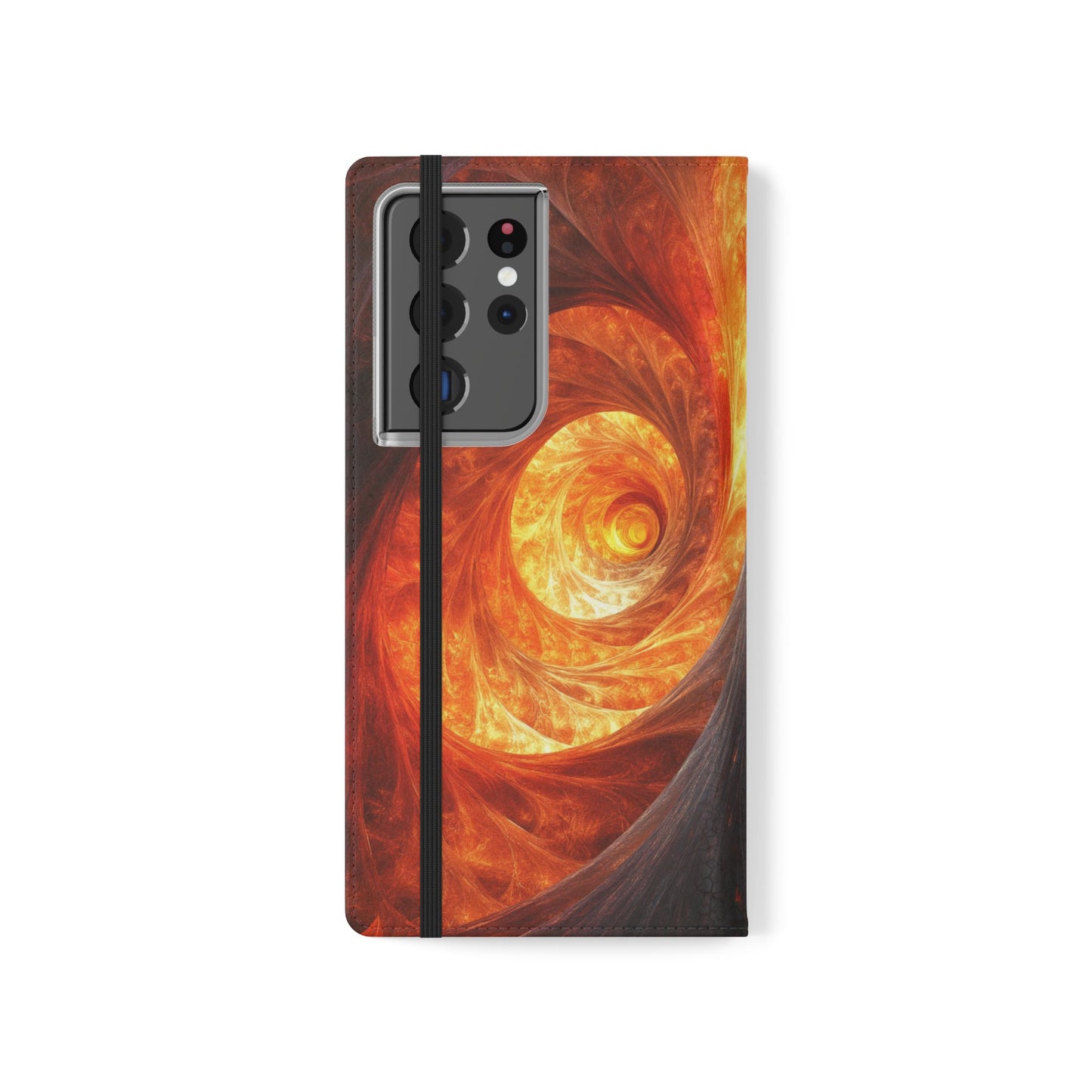 Fire Spiral - Wallet Flip Case