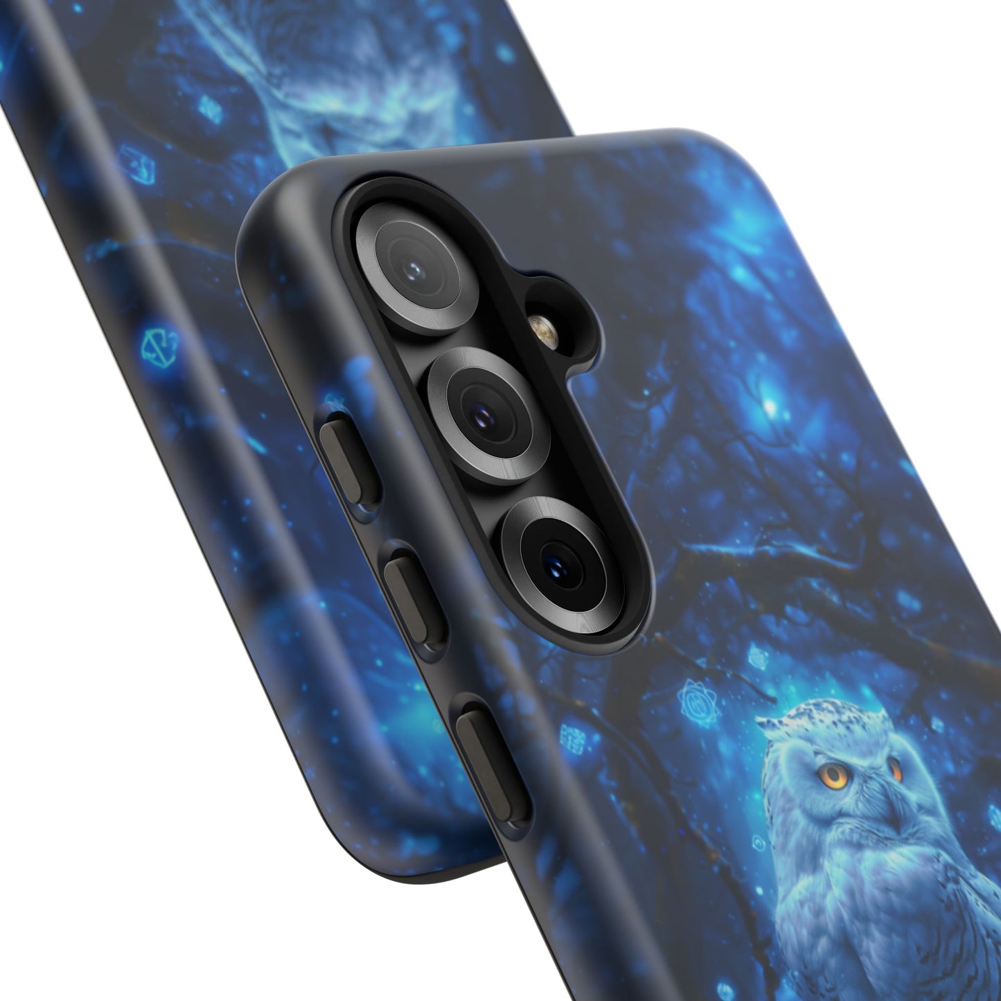 Luminous Rune Owl – Tough Samsung Galaxy Case