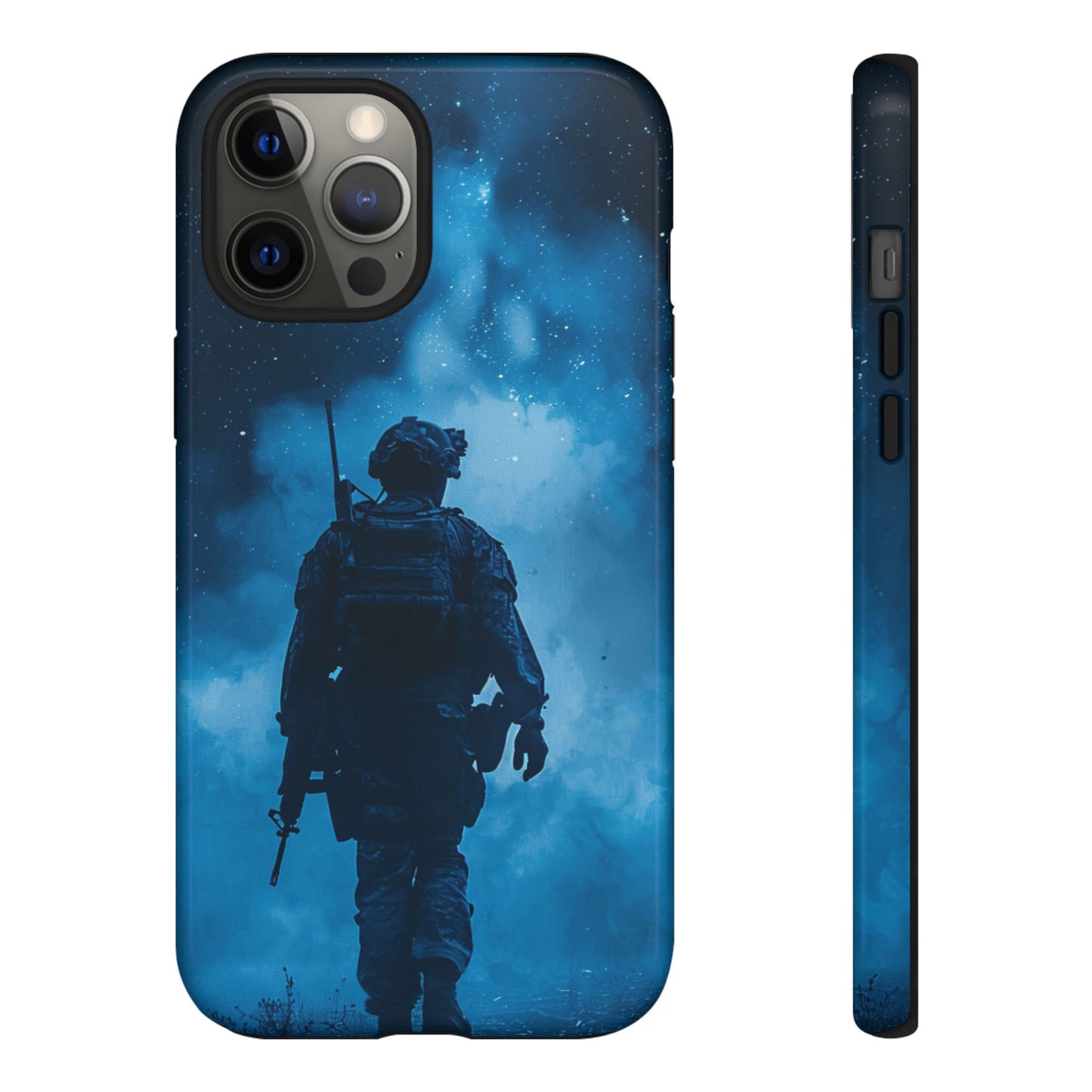 Midnight Sentinel Soldier – Tough iPhone Case