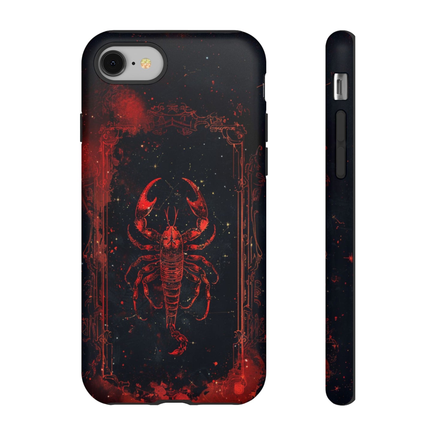 Scorpio Scarlet Nebula – Tough iPhone Case