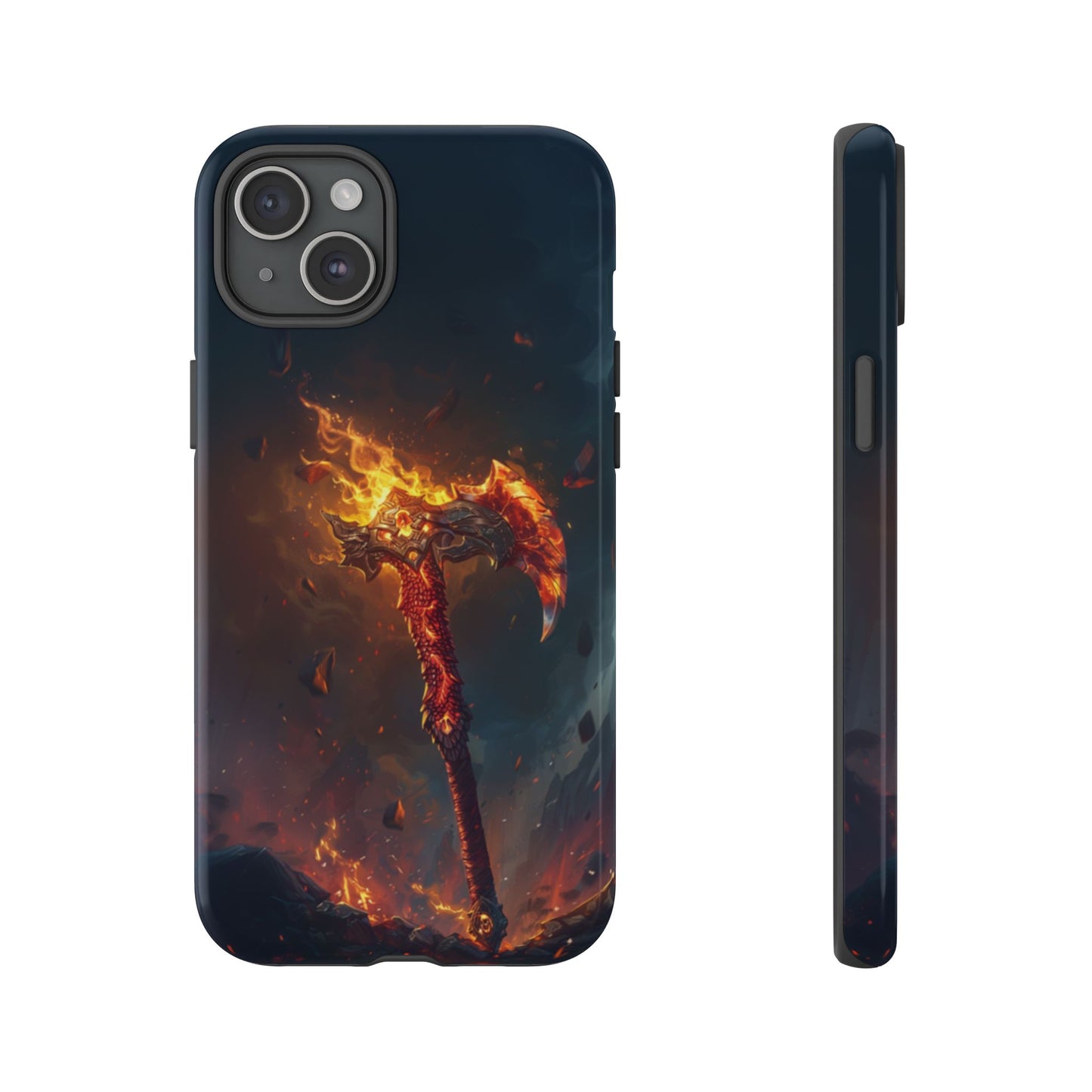 Dragon Fire Axe - Tough iPhone Case