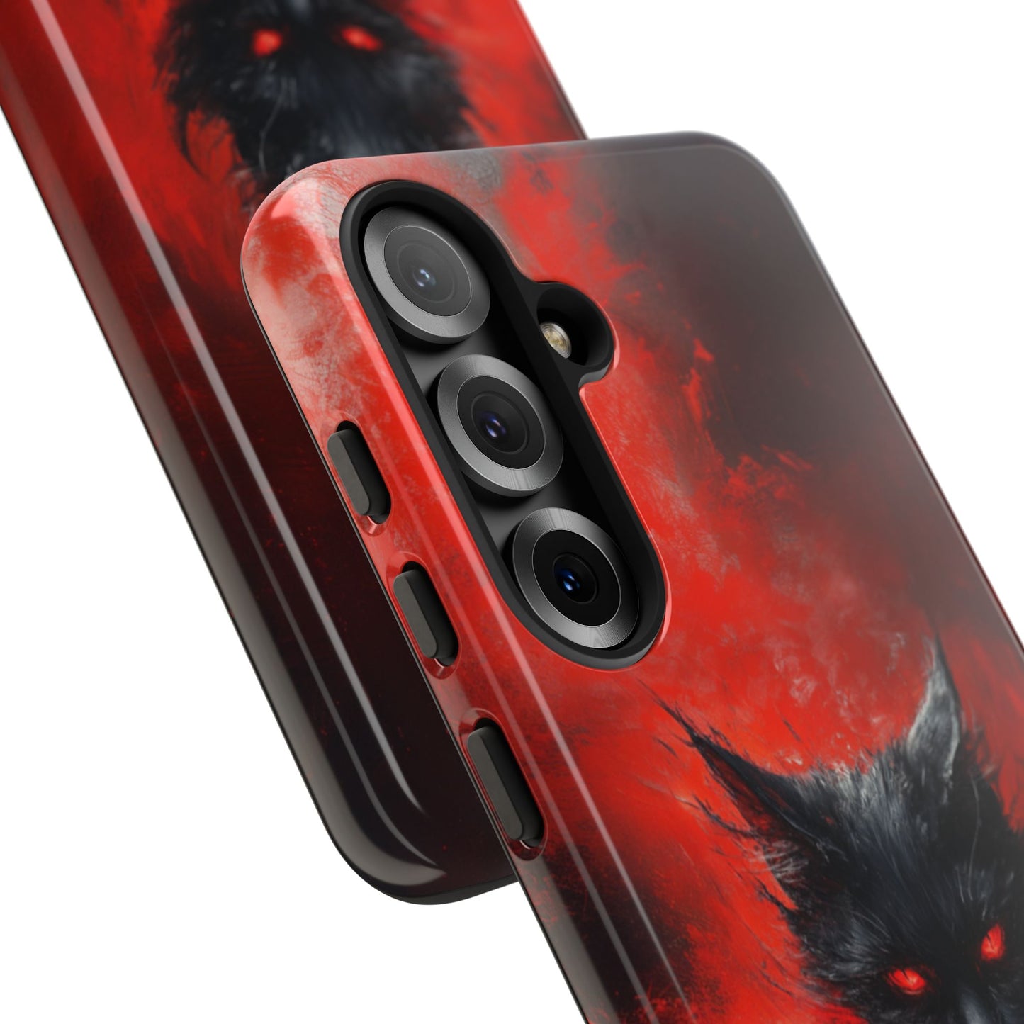 Fire Demon Black Cat - Tough Samsung Galaxy Case
