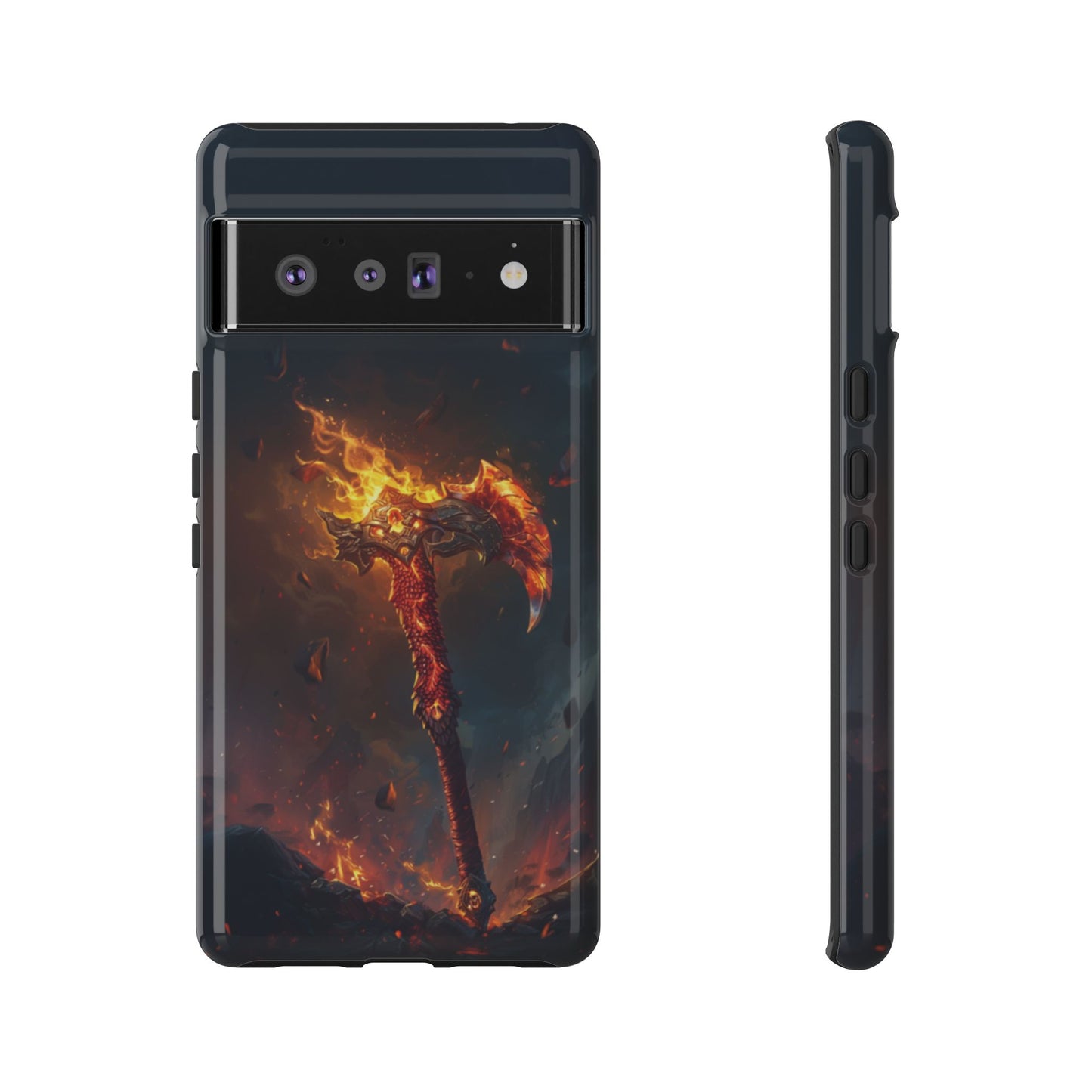 Dragon Fire Axe - Tough Google Pixel Case