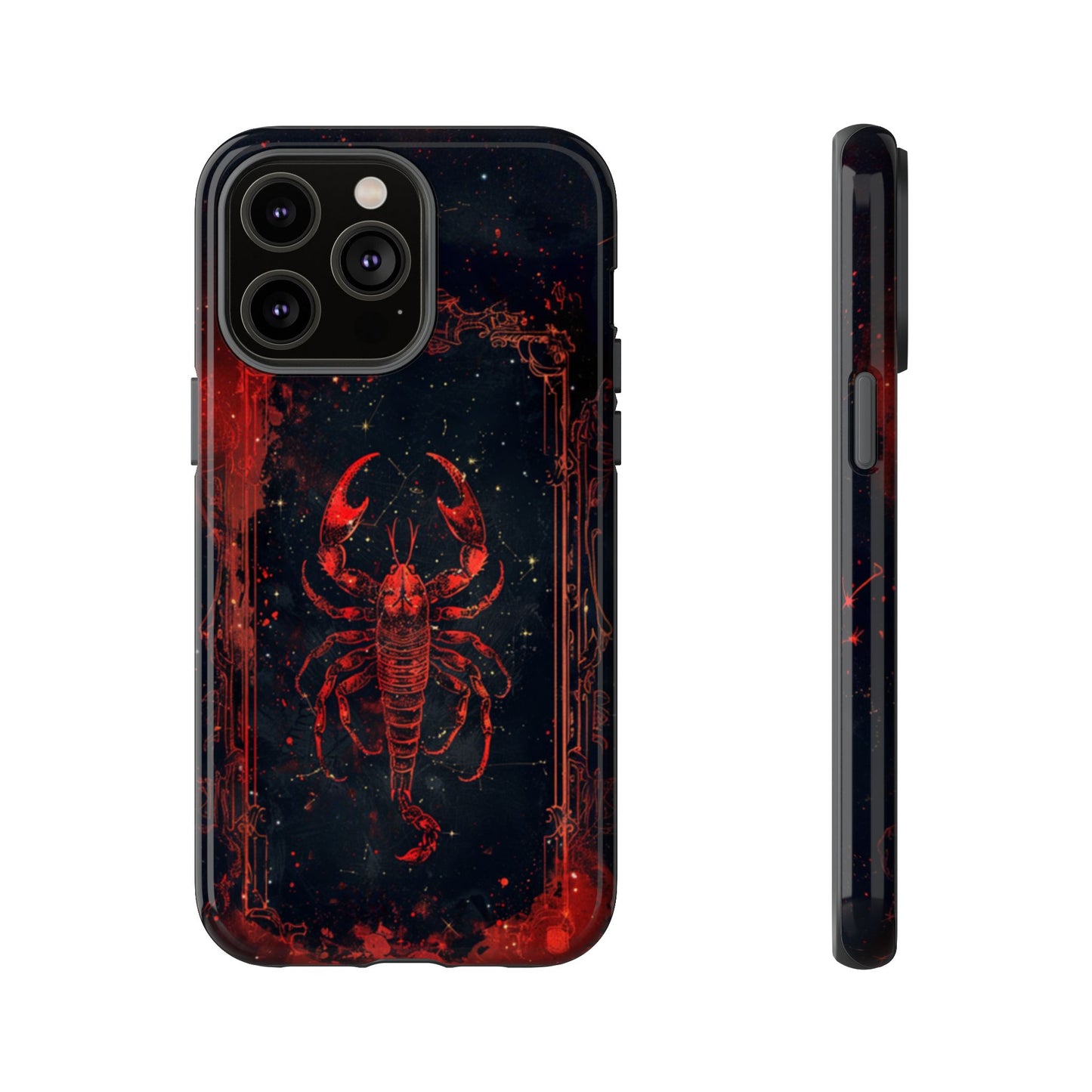 Scorpio Scarlet Nebula – Tough iPhone Case