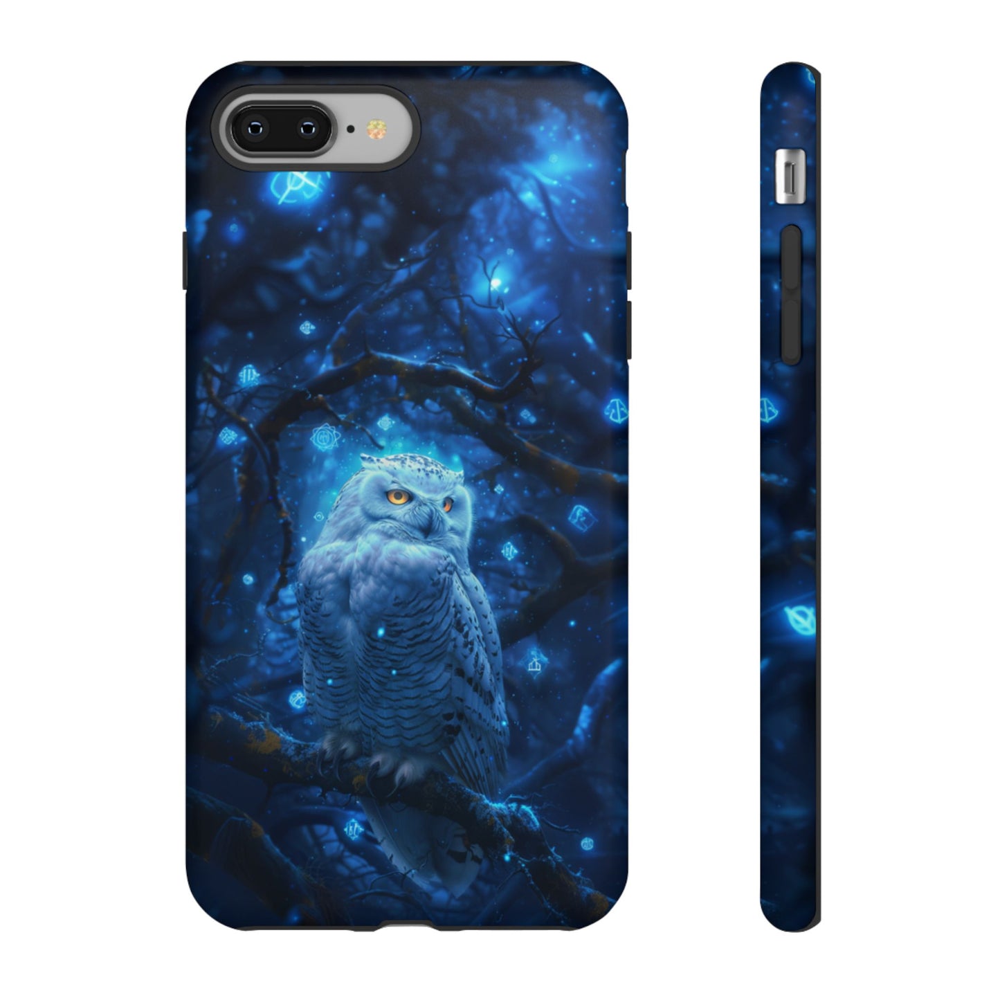 Luminous Rune Owl – Tough iPhone Case