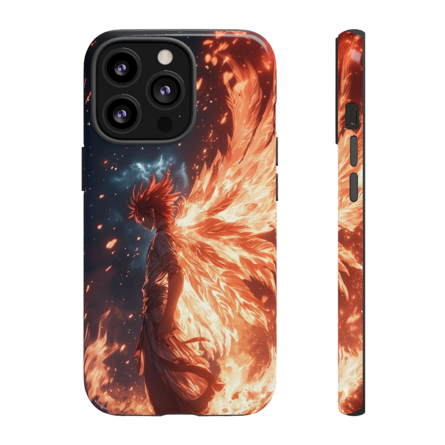 Flaming Guardian Phone Case – iPhone, Samsung, Google Pixel