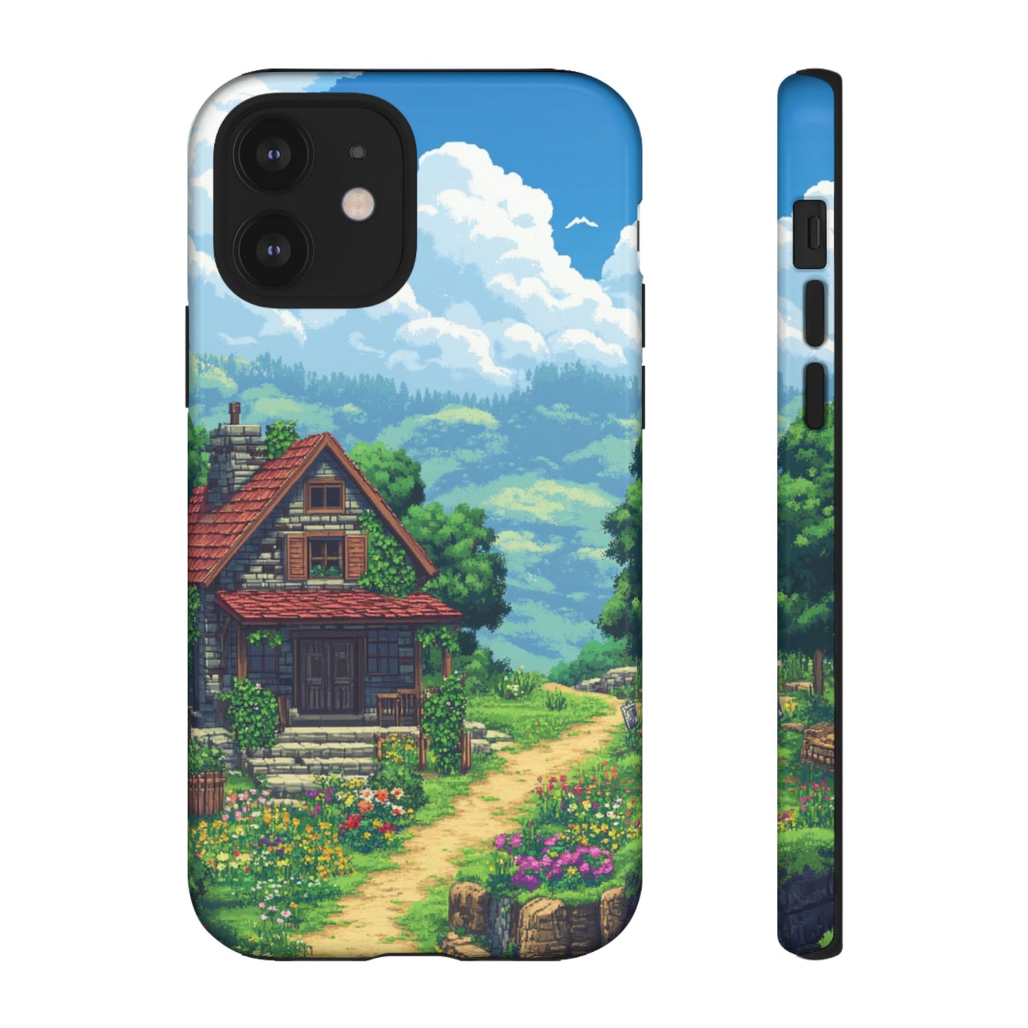Retro Cottage Escape – Tough iPhone Case