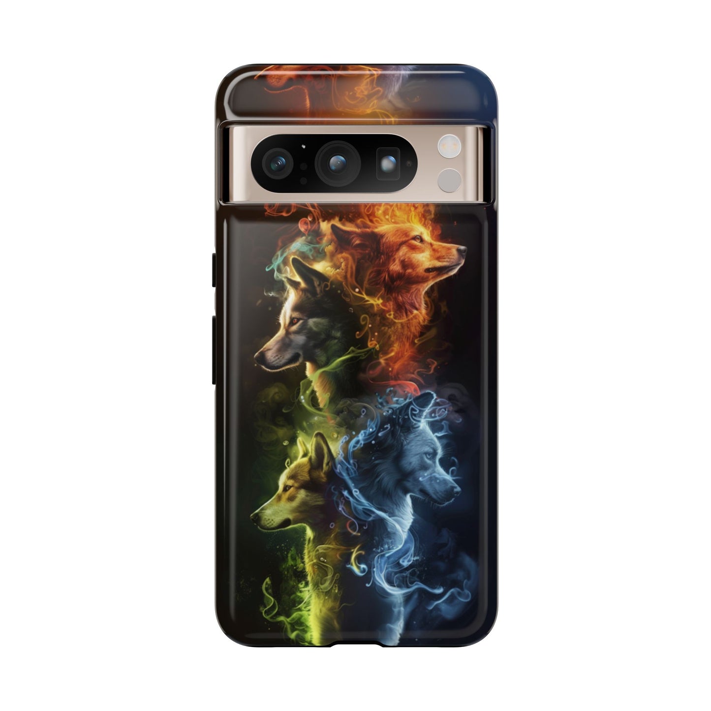 Elemental Wolf Pack – Tough Google Pixel Case