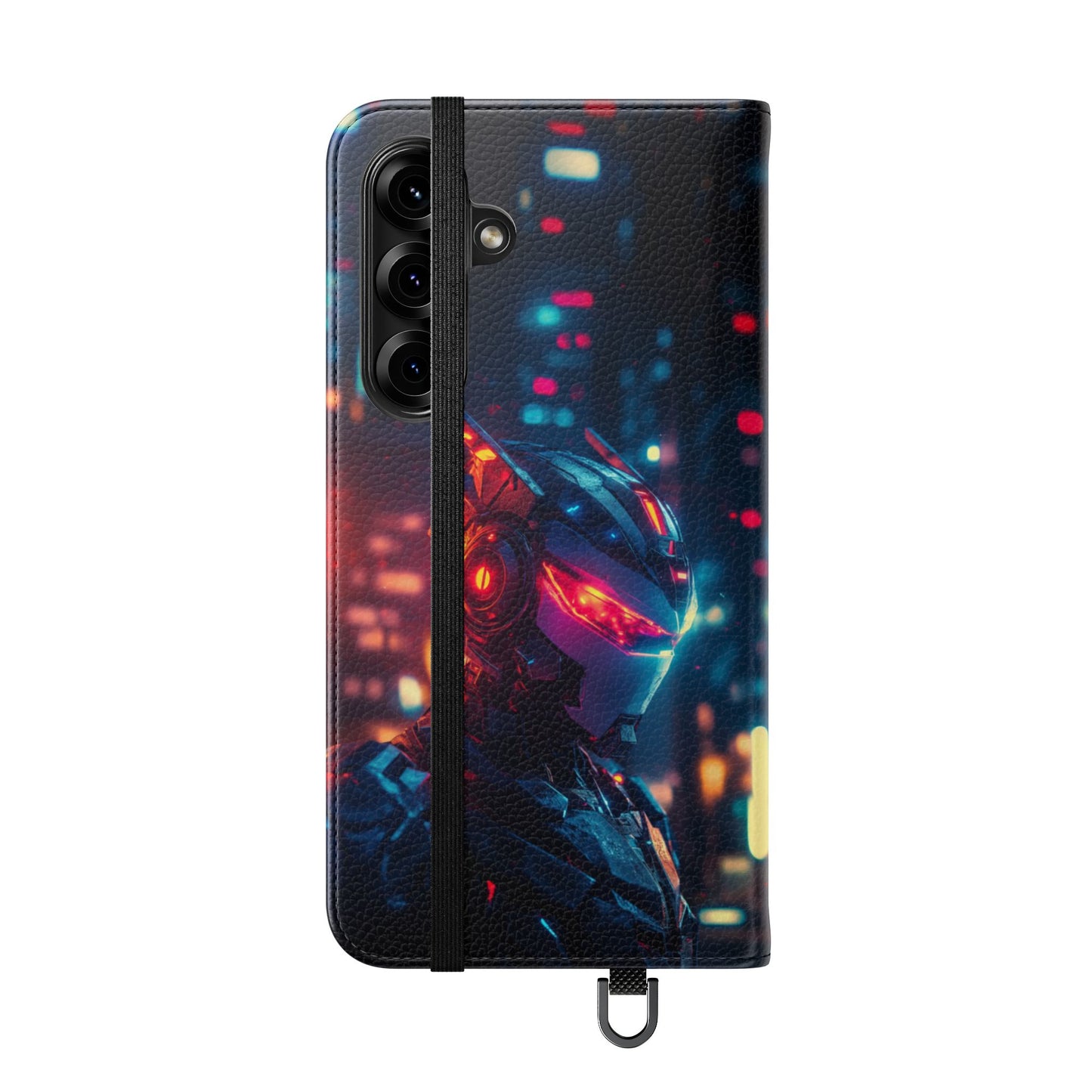 Neon Cyborg - Wallet Flip Case