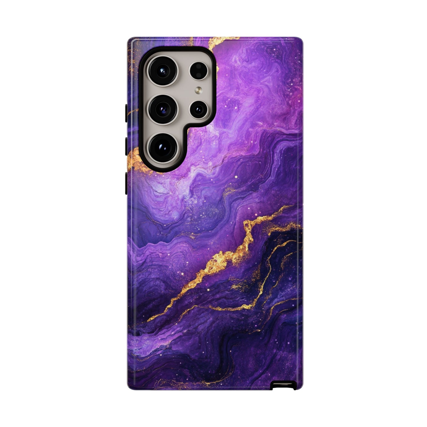 Amethyst Gold Marble – Tough Samsung Galaxy Case