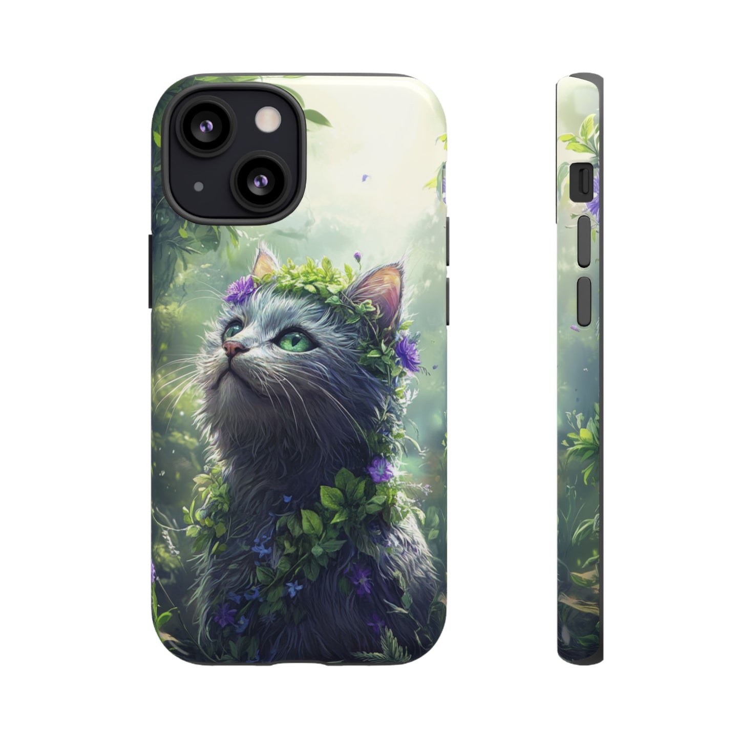 Forest Spirit Cat - Tough iPhone Case