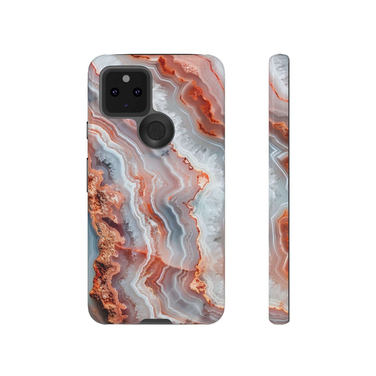 Rose Agate Currents – Tough Google Pixel Case