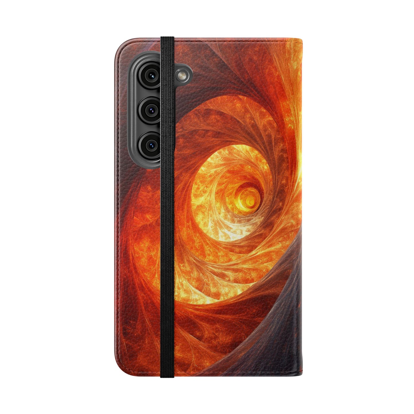 Fire Spiral - Wallet Flip Case