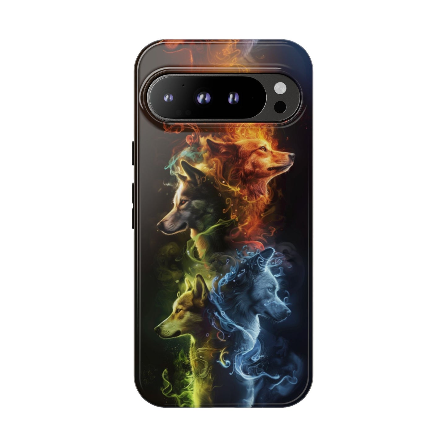 Elemental Wolf Pack – Tough Google Pixel Case
