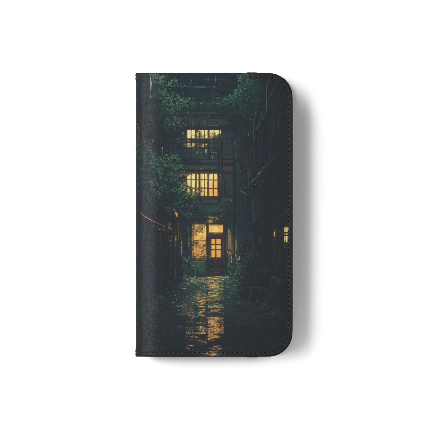 Rainy Alley - Wallet Flip Case