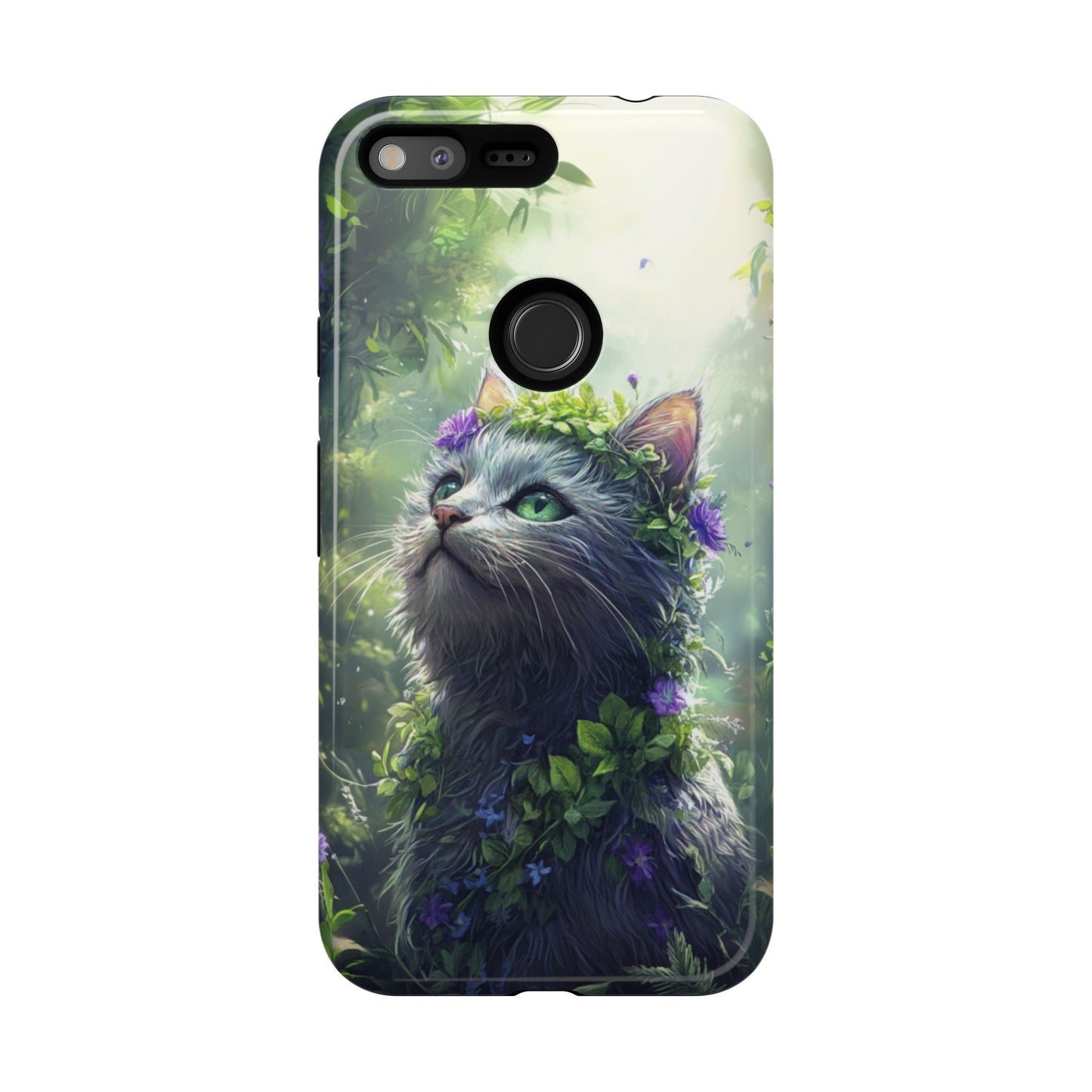 Forest Spirit Cat - Tough Google Pixel Case