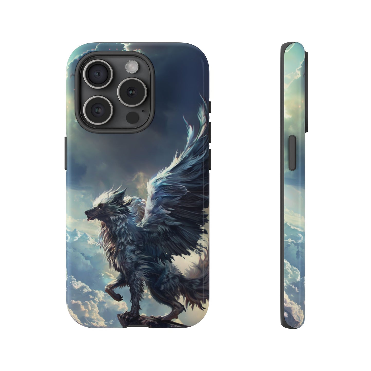 Winged Wolf Protector - iPhone, Google Pixel, Samsung Galaxy